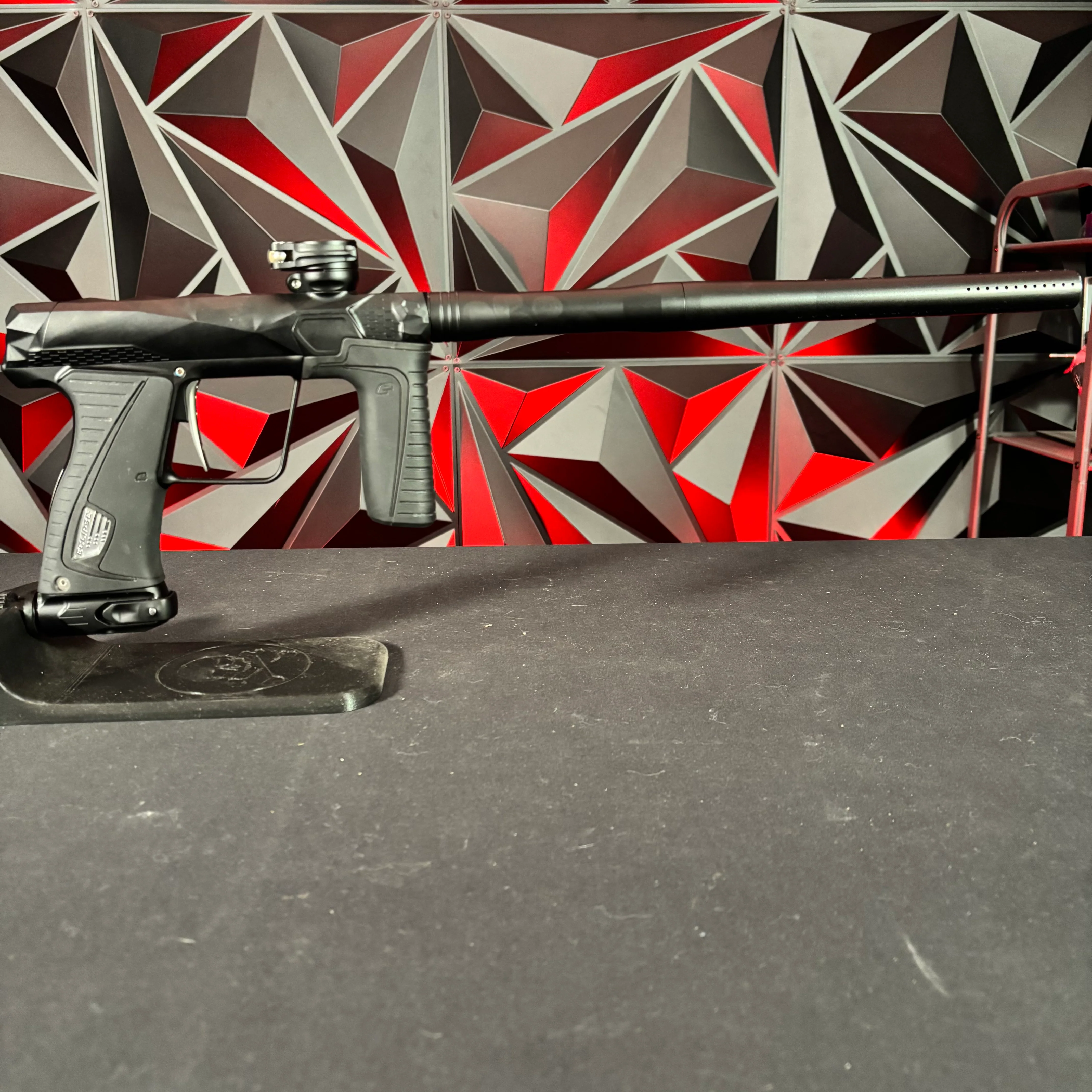 Used Planet Eclipse Infamous 180R Paintball Gun - Midnight w/ Grey Trigger - Image 6