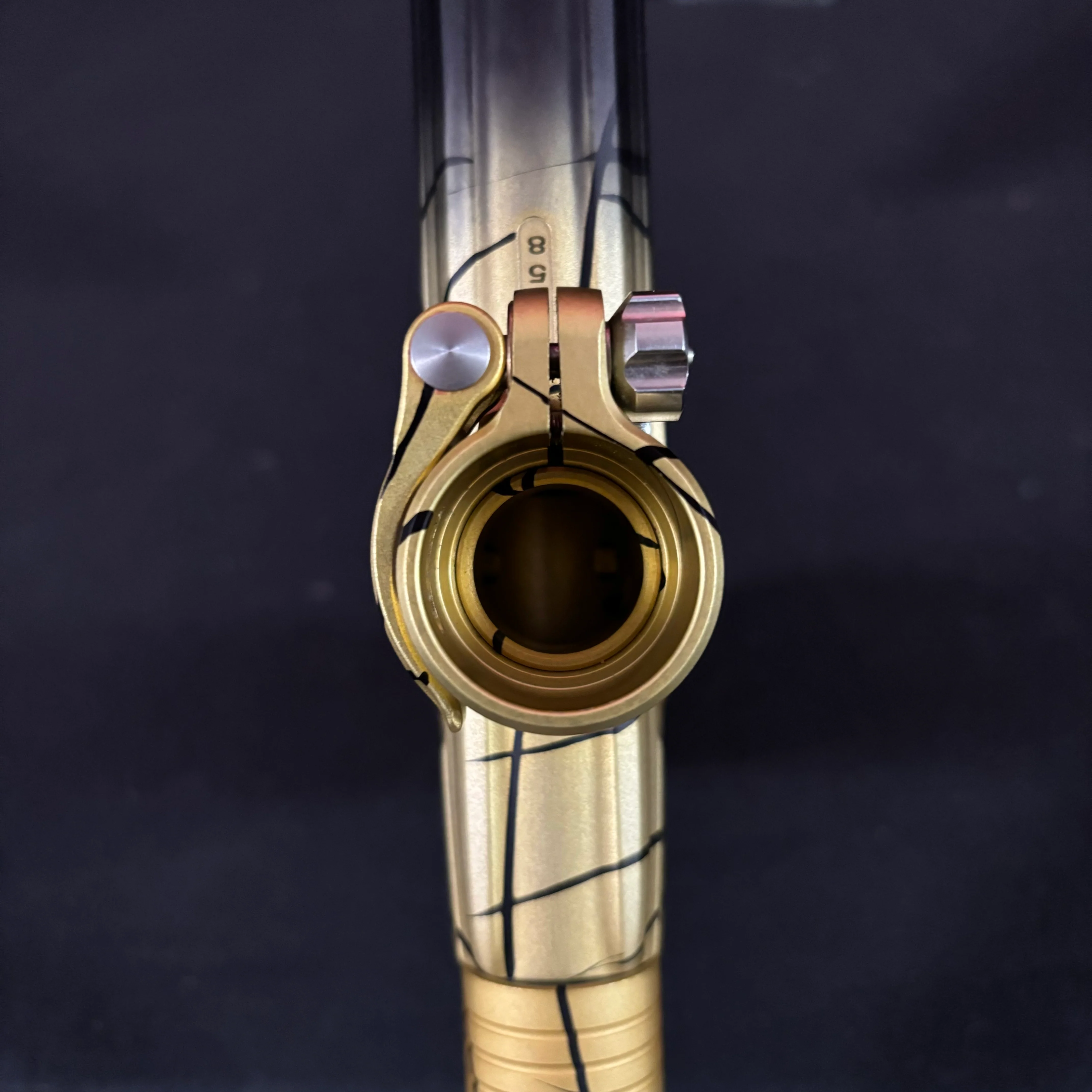 Used Planet Eclipse 180r Paintball Gun - Ultimate Package - (1 of 1) Black/Gold Faded Splash - Image 9