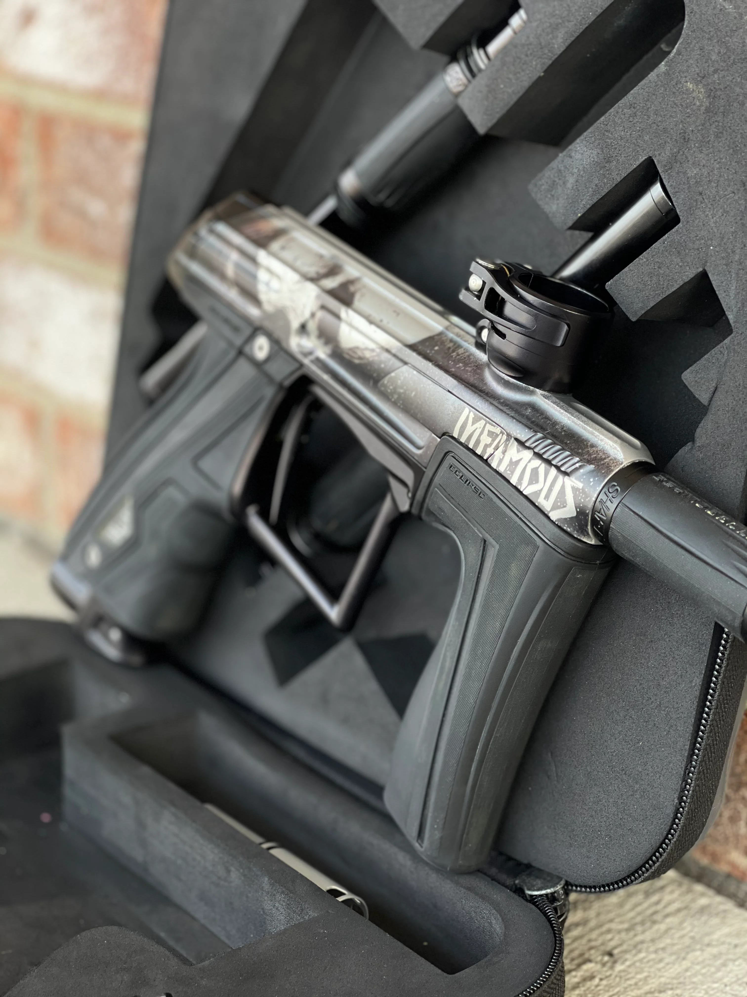 Used Planet Eclipse CS1.5 Paintball Gun - Infamous "Skull" Edition - Image 2