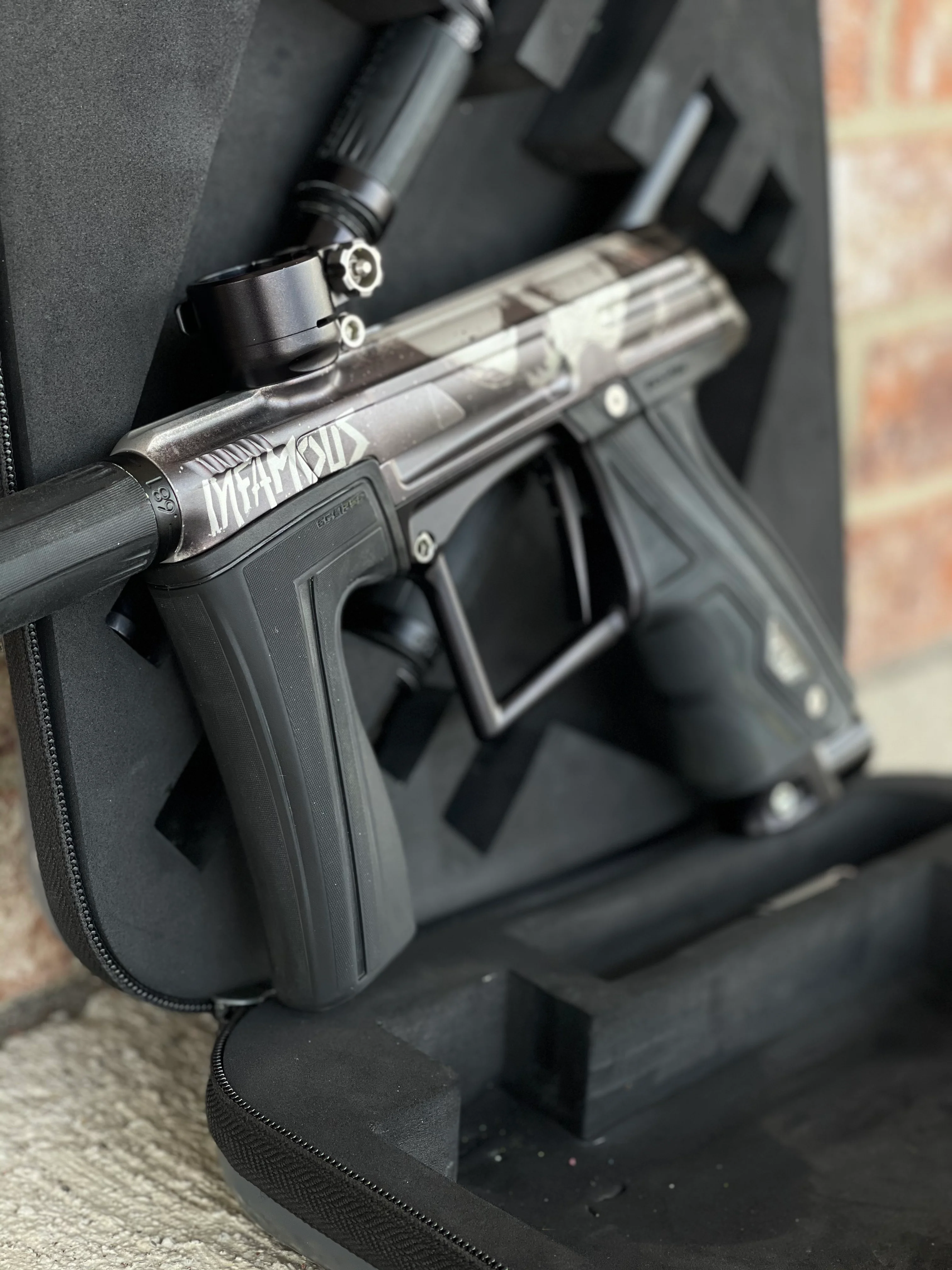 Used Planet Eclipse CS1.5 Paintball Gun - Infamous "Skull" Edition - Image 4