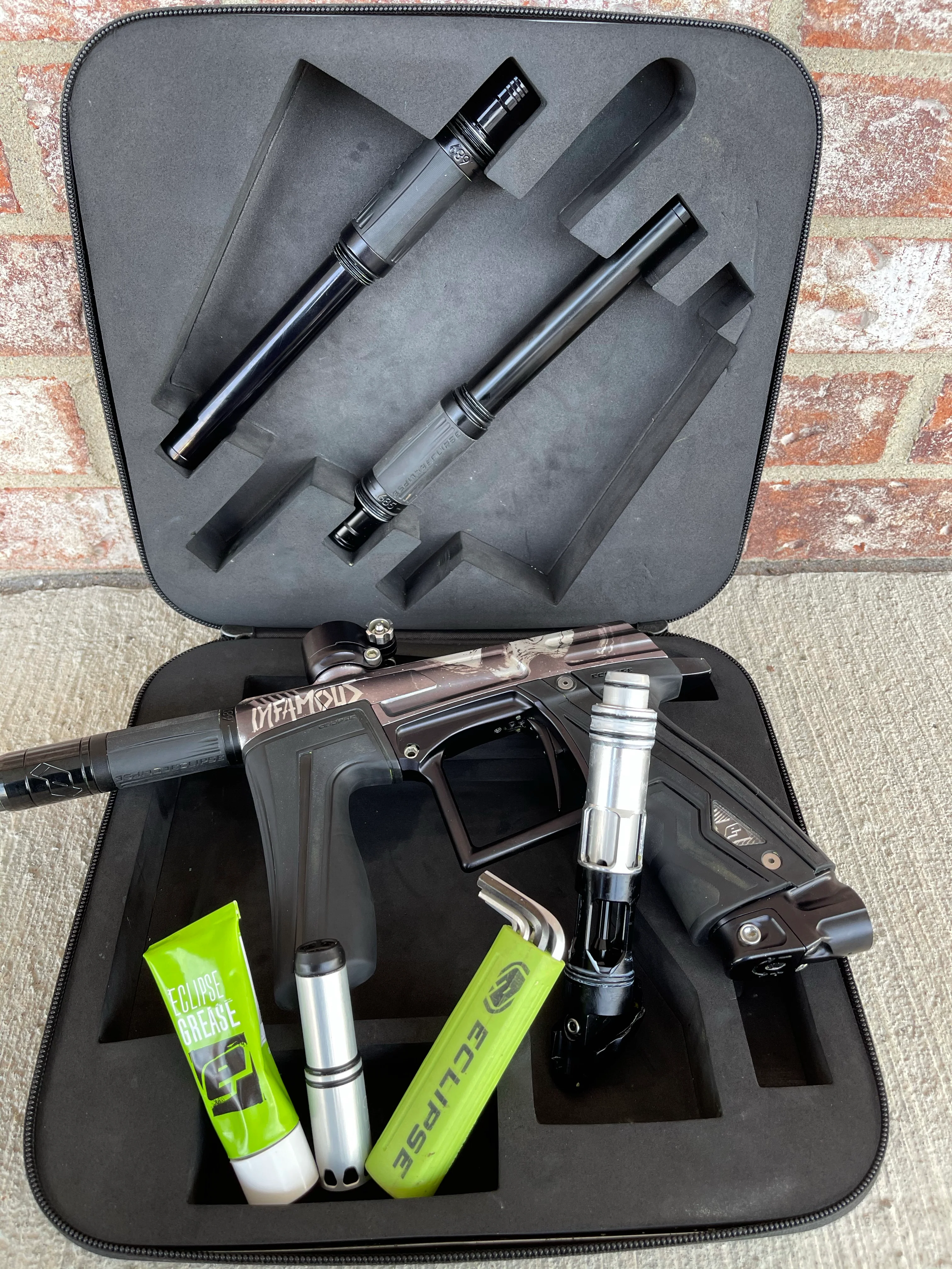 Used Planet Eclipse CS1.5 Paintball Gun - Infamous "Skull" Edition - Image 5