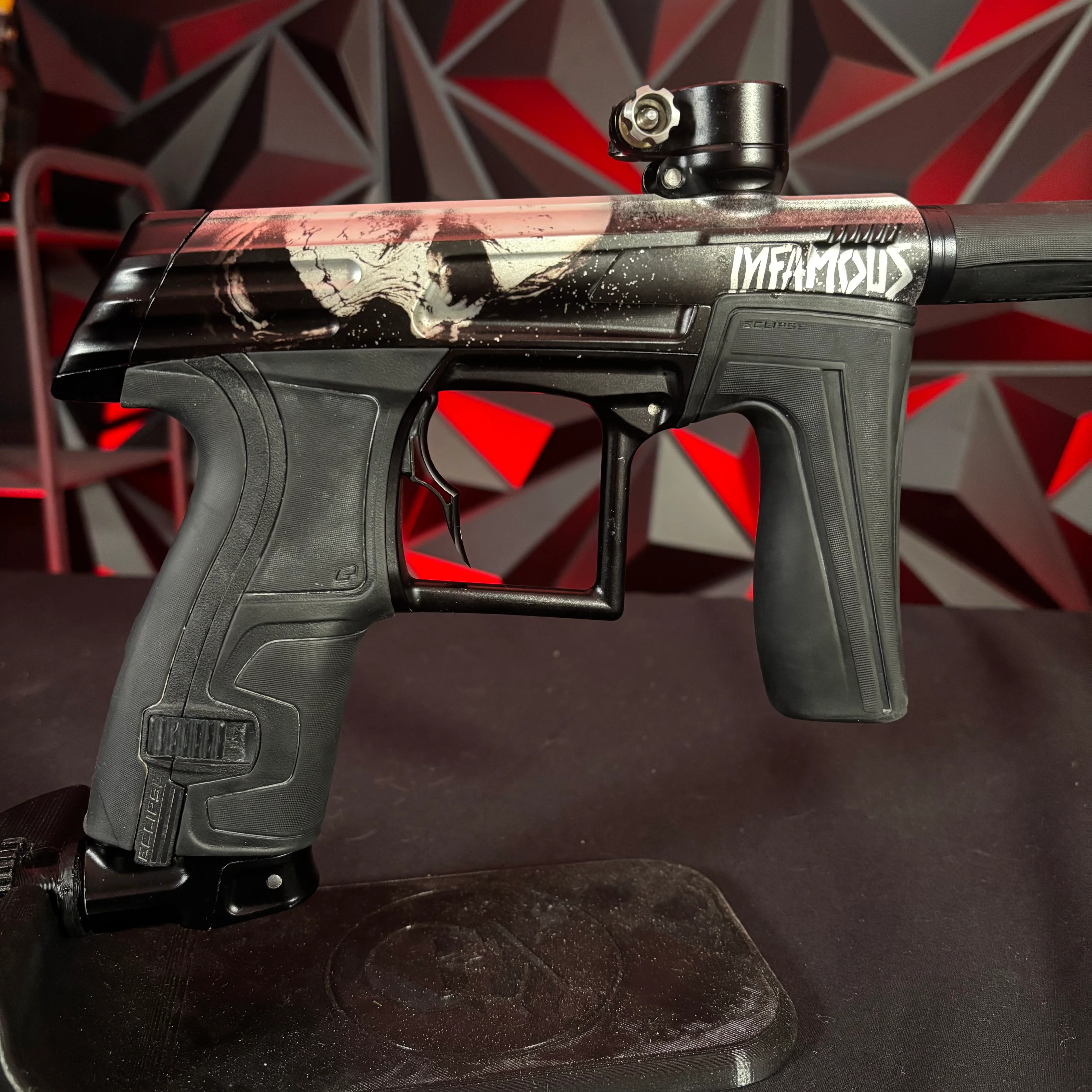 Used Planet Eclipse CS1.5 Paintball Gun - Infamous "Skull" Edition - Image 2