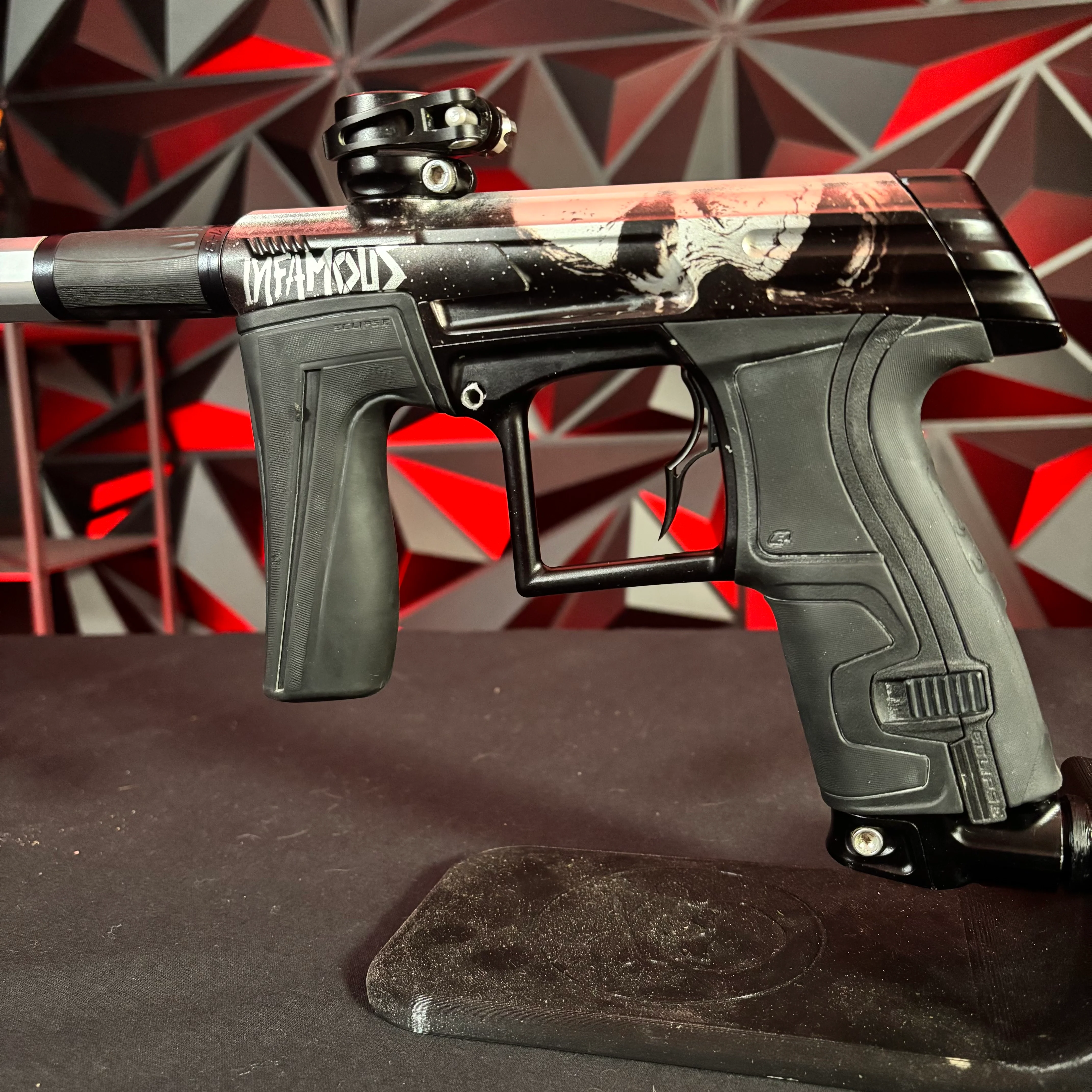 Used Planet Eclipse CS1.5 Paintball Gun - Infamous "Skull" Edition - Image 3