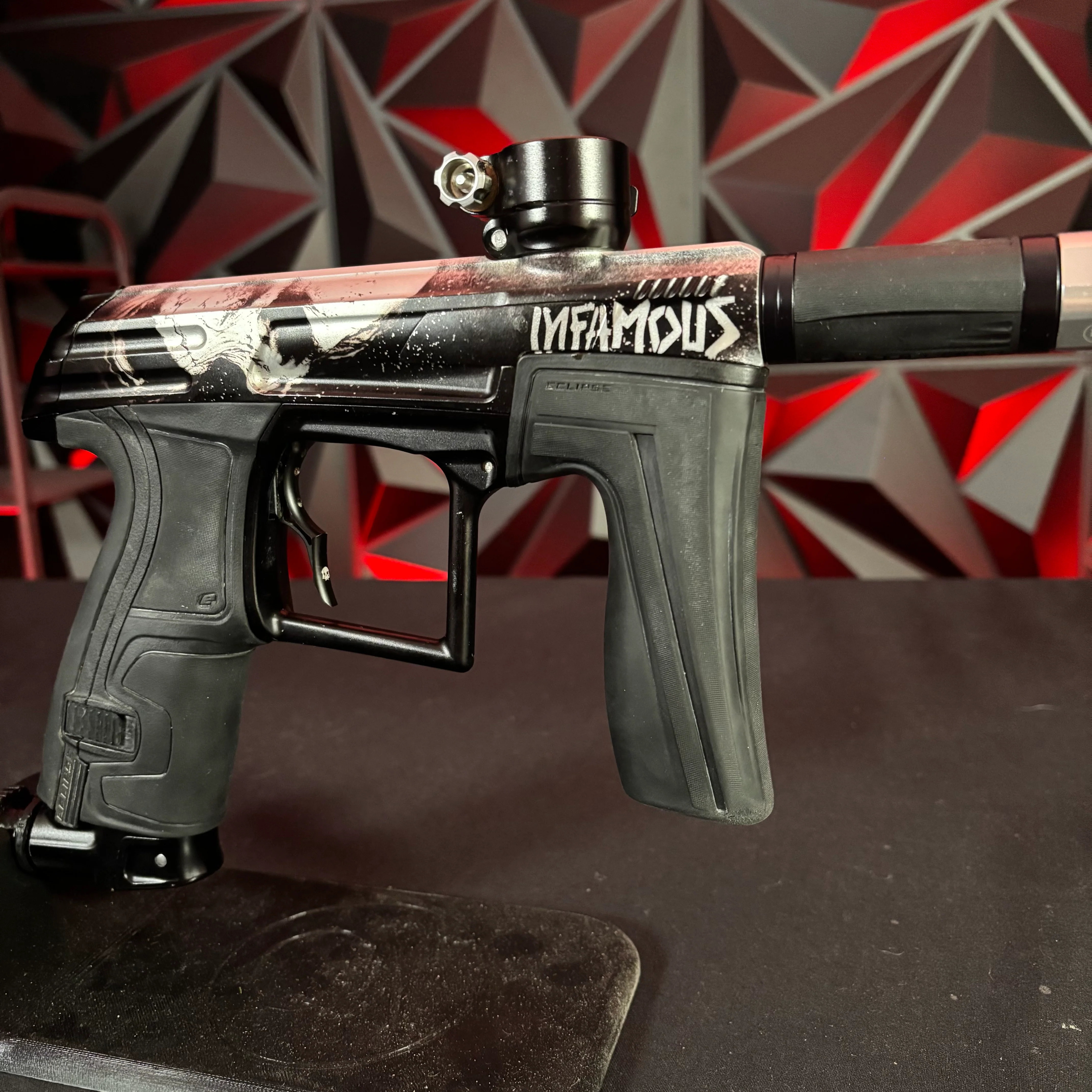 Used Planet Eclipse CS1.5 Paintball Gun - Infamous "Skull" Edition - Image 4