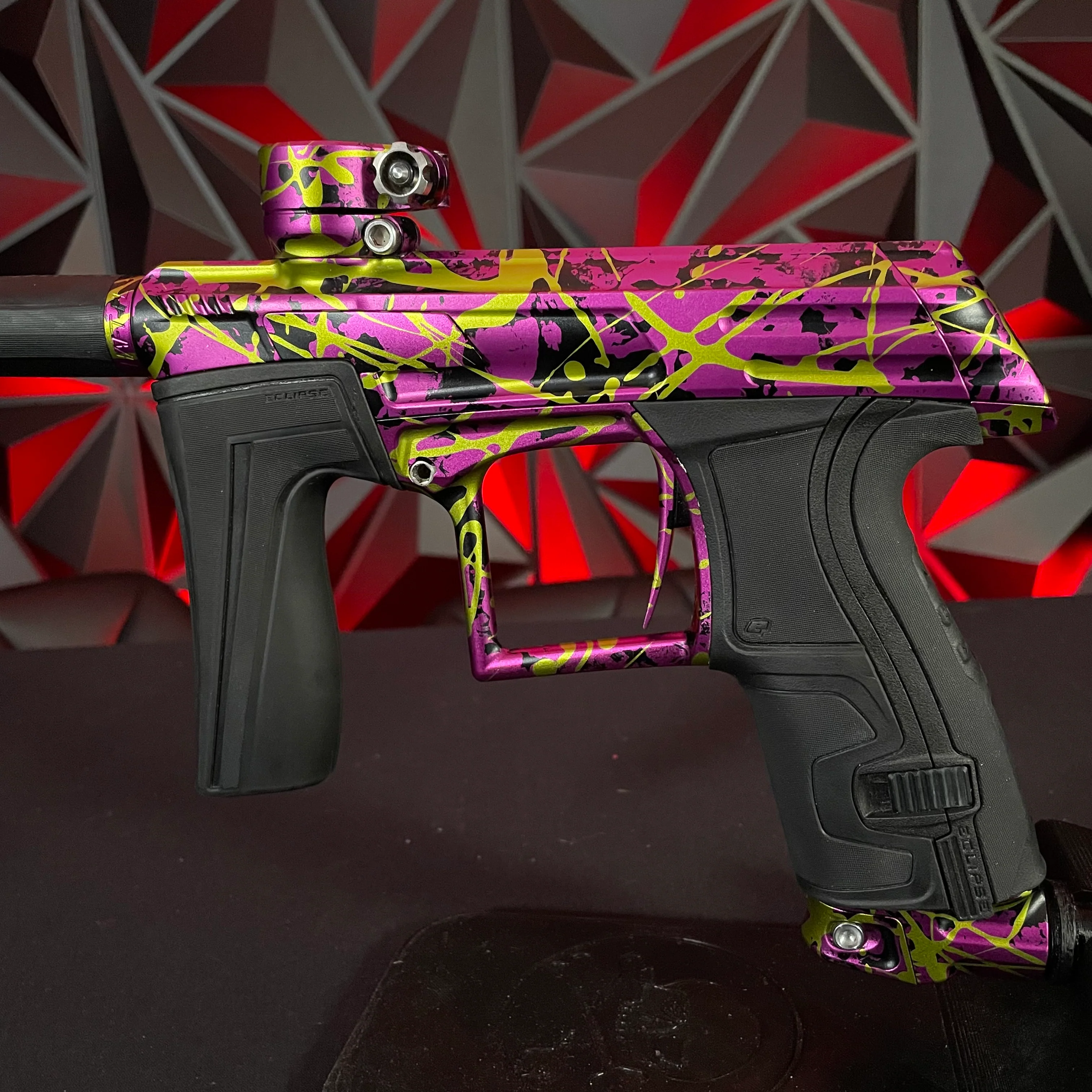 Used Planet Eclipse CS1.5 Paintball Gun - Riddle Splash - Image 2