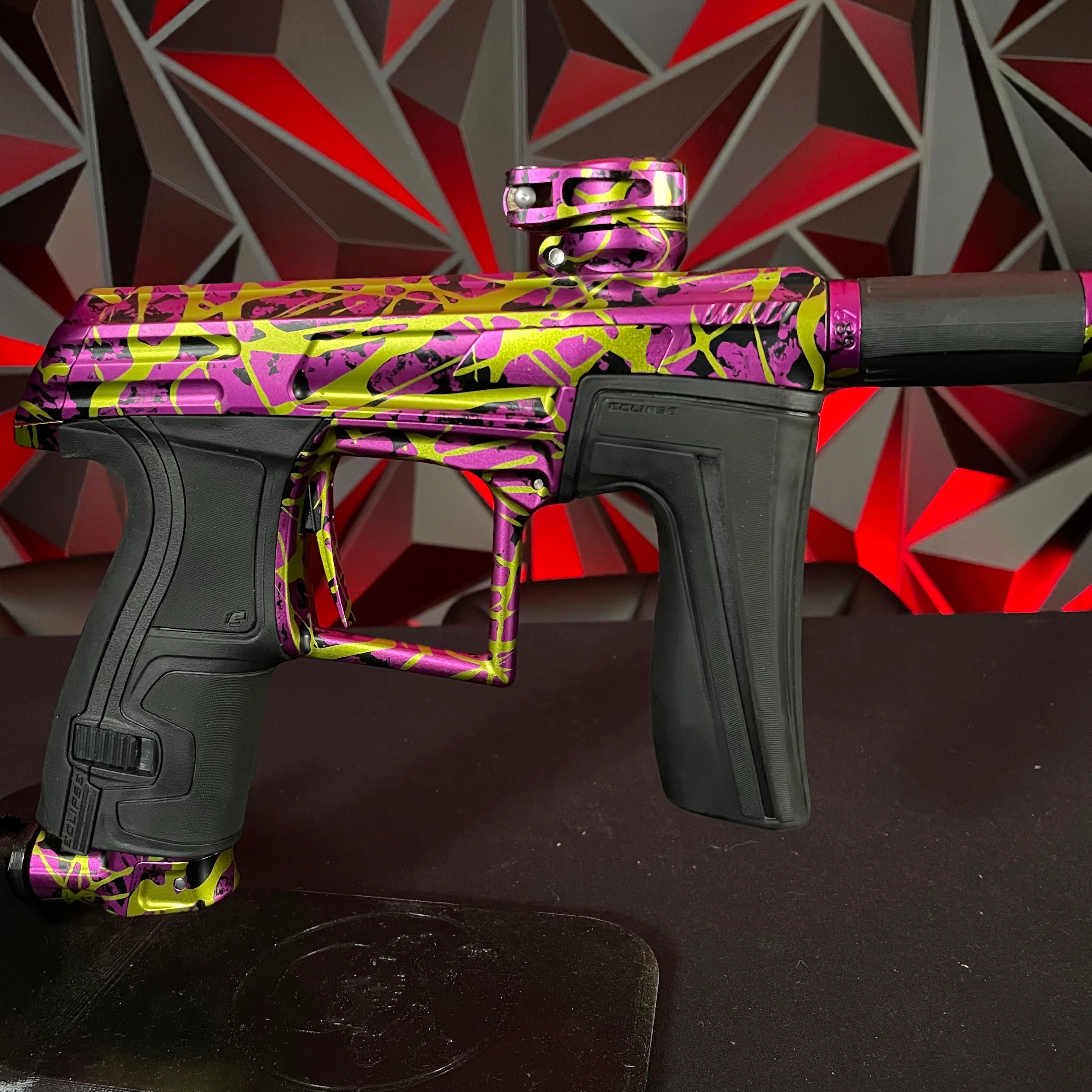 Used Planet Eclipse CS1.5 Paintball Gun - Riddle Splash - Image 3