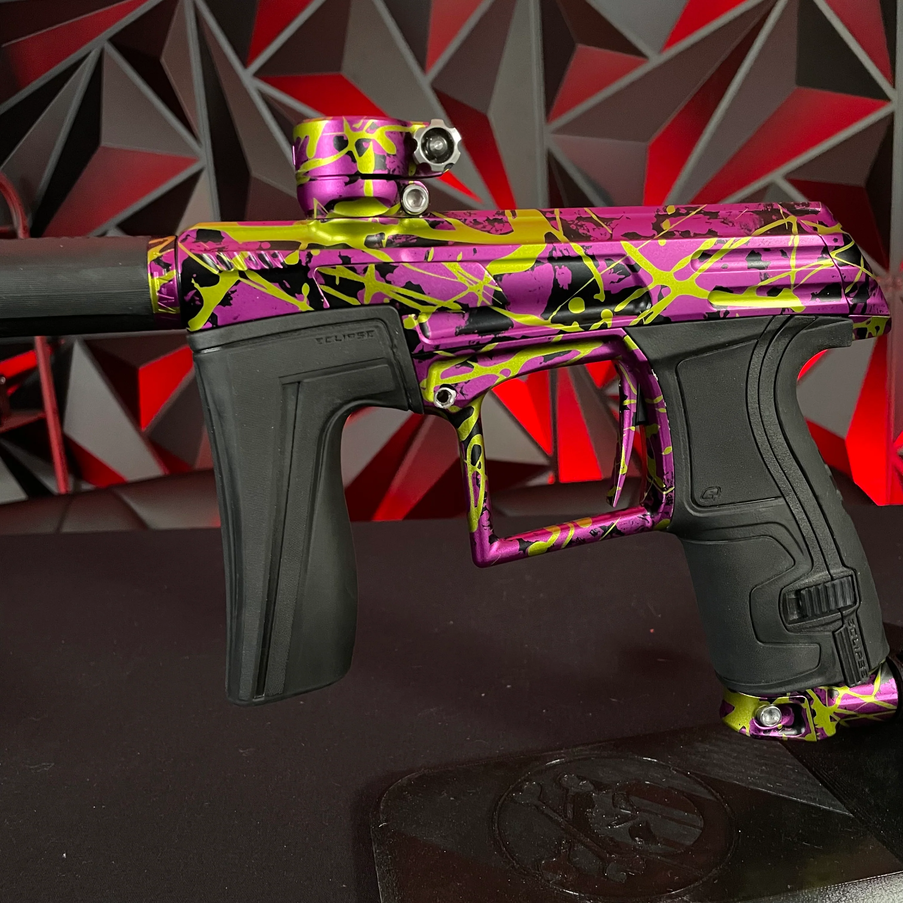 Used Planet Eclipse CS1.5 Paintball Gun - Riddle Splash - Image 4