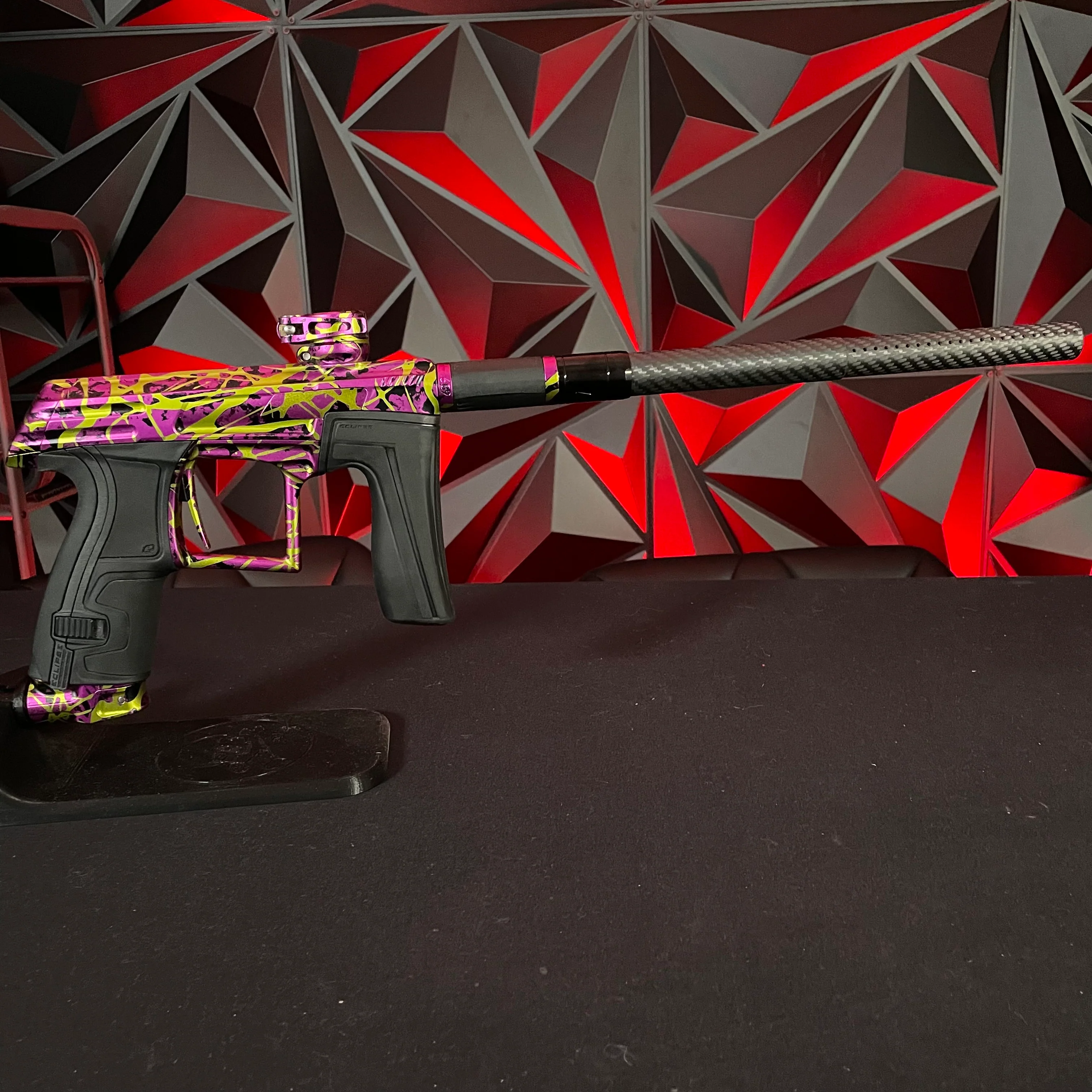 Used Planet Eclipse CS1.5 Paintball Gun - Riddle Splash - Image 5