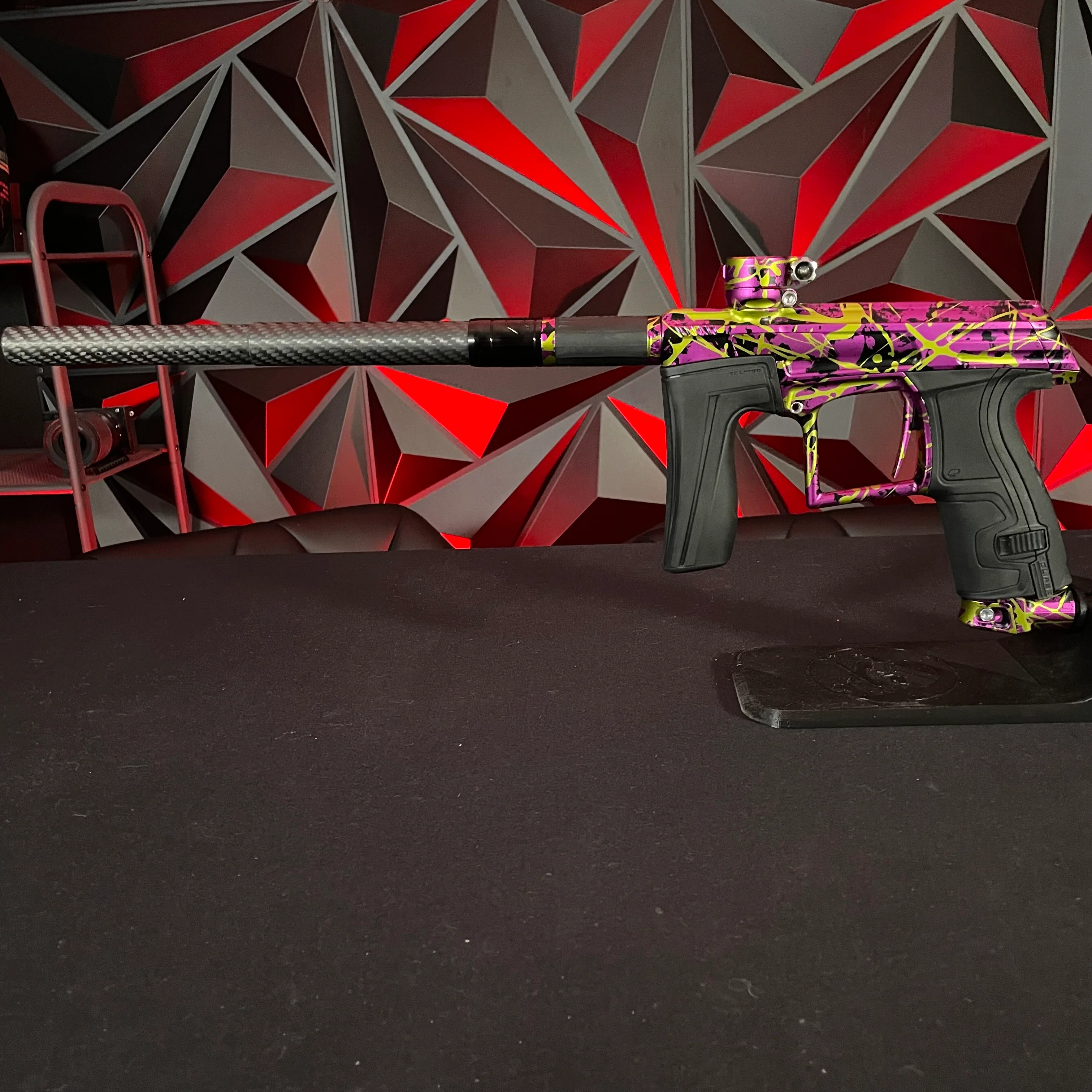 Used Planet Eclipse CS1.5 Paintball Gun - Riddle Splash - Image 6