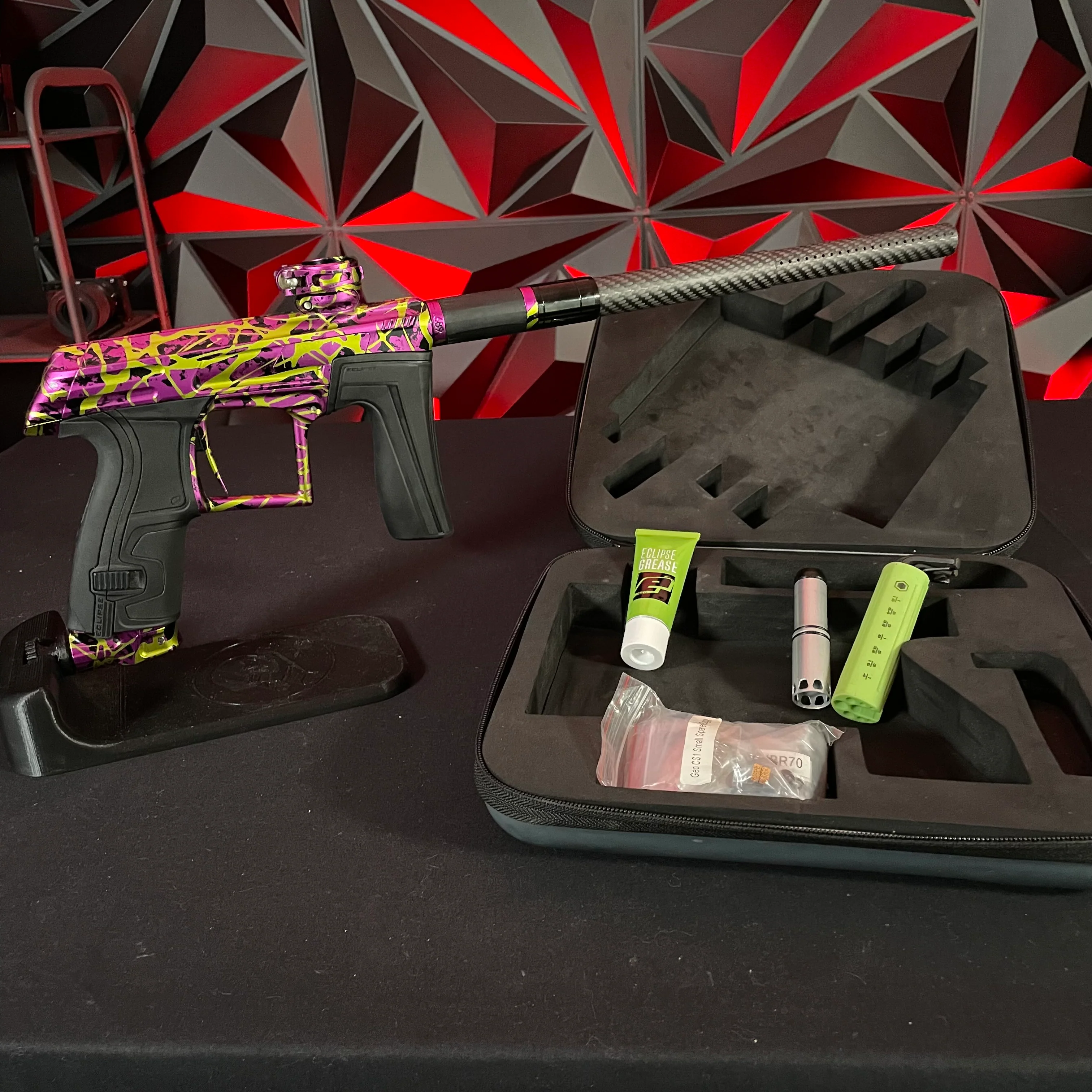 Used Planet Eclipse CS1.5 Paintball Gun - Riddle Splash - Image 7