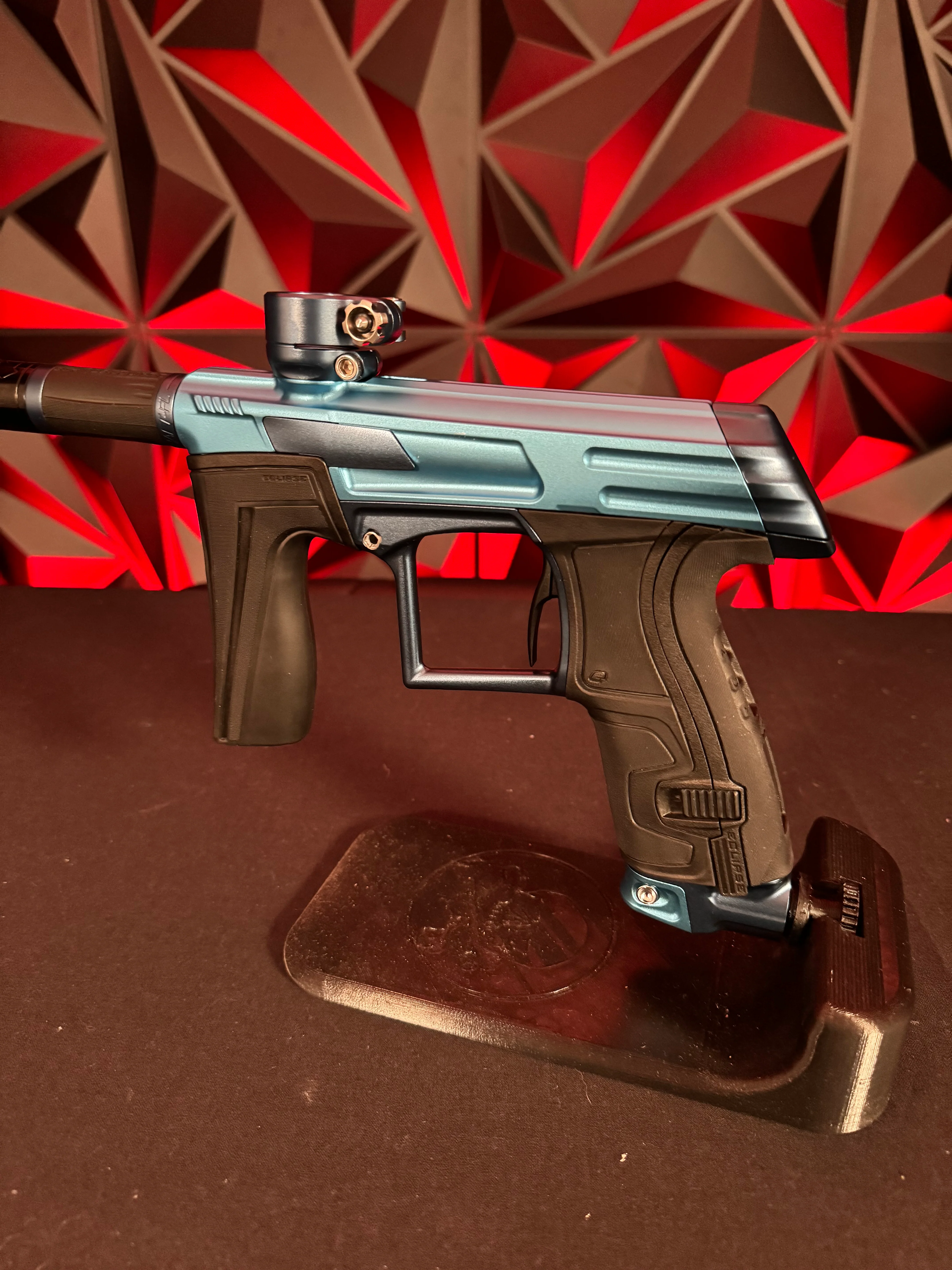 Used Planet Eclipse CS1.5 Paintball Gun - Teal/Blue - Image 2