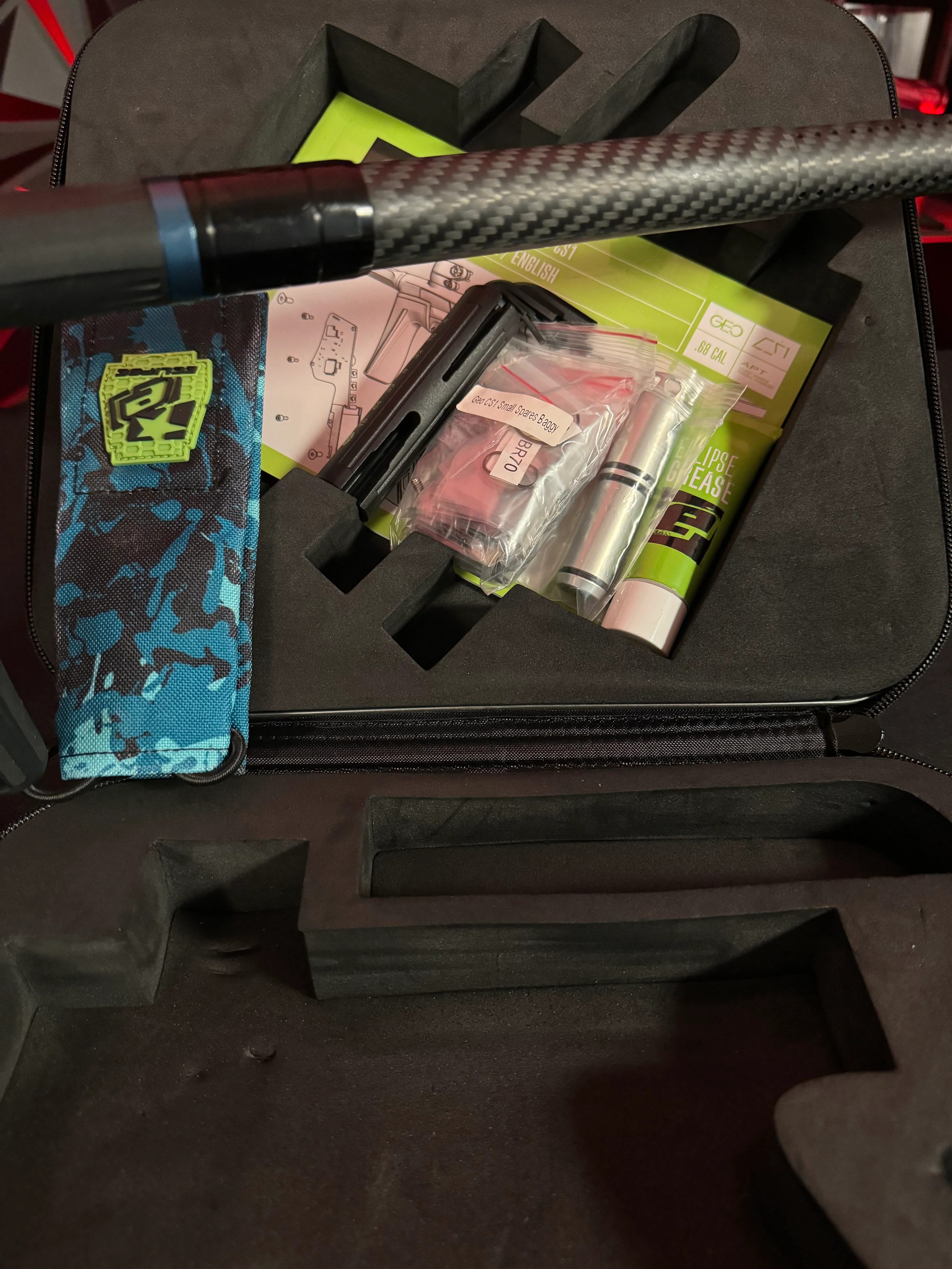 Used Planet Eclipse CS1.5 Paintball Gun - Teal/Blue - Image 8
