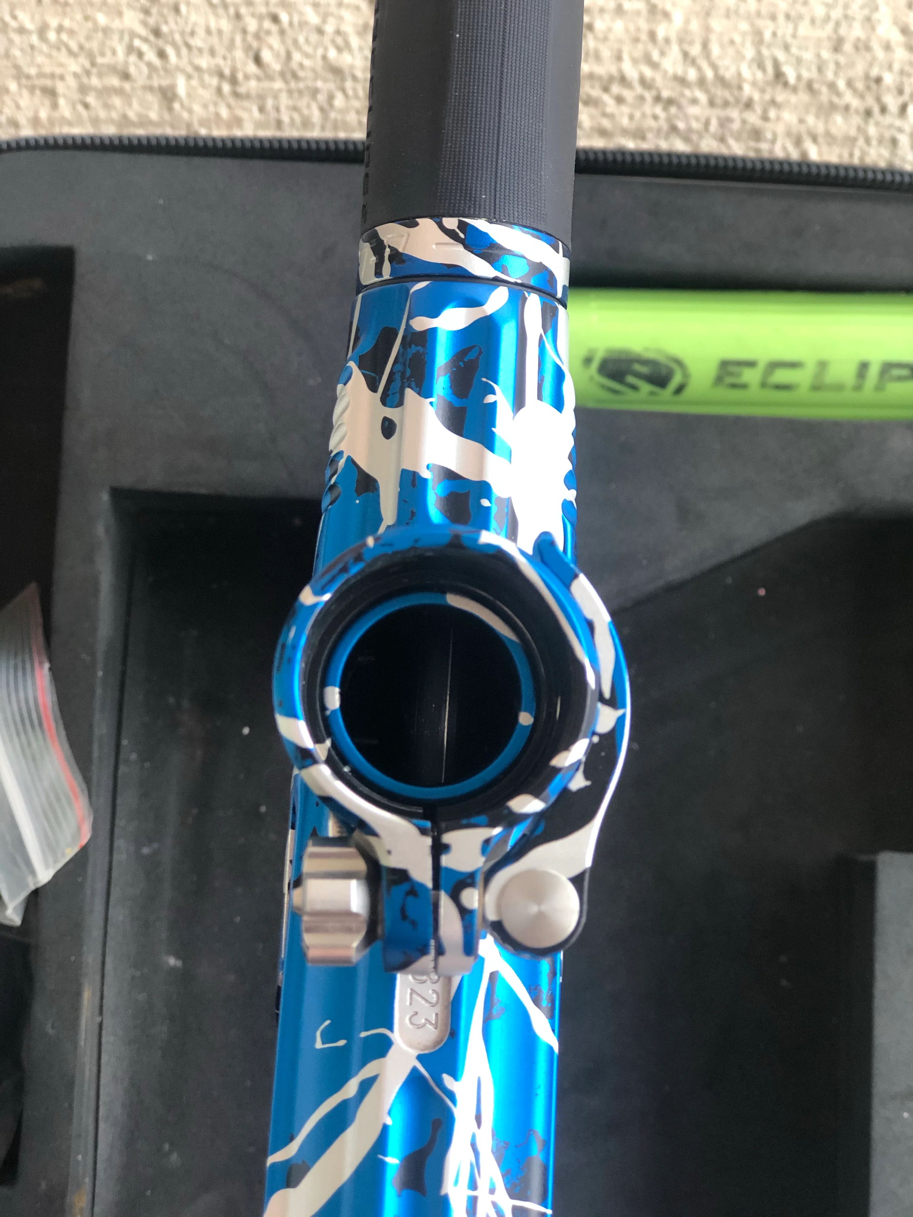 Used Planet Eclipse Cs1.5 Paintball Gun - Electric Skies Splash - Image 6