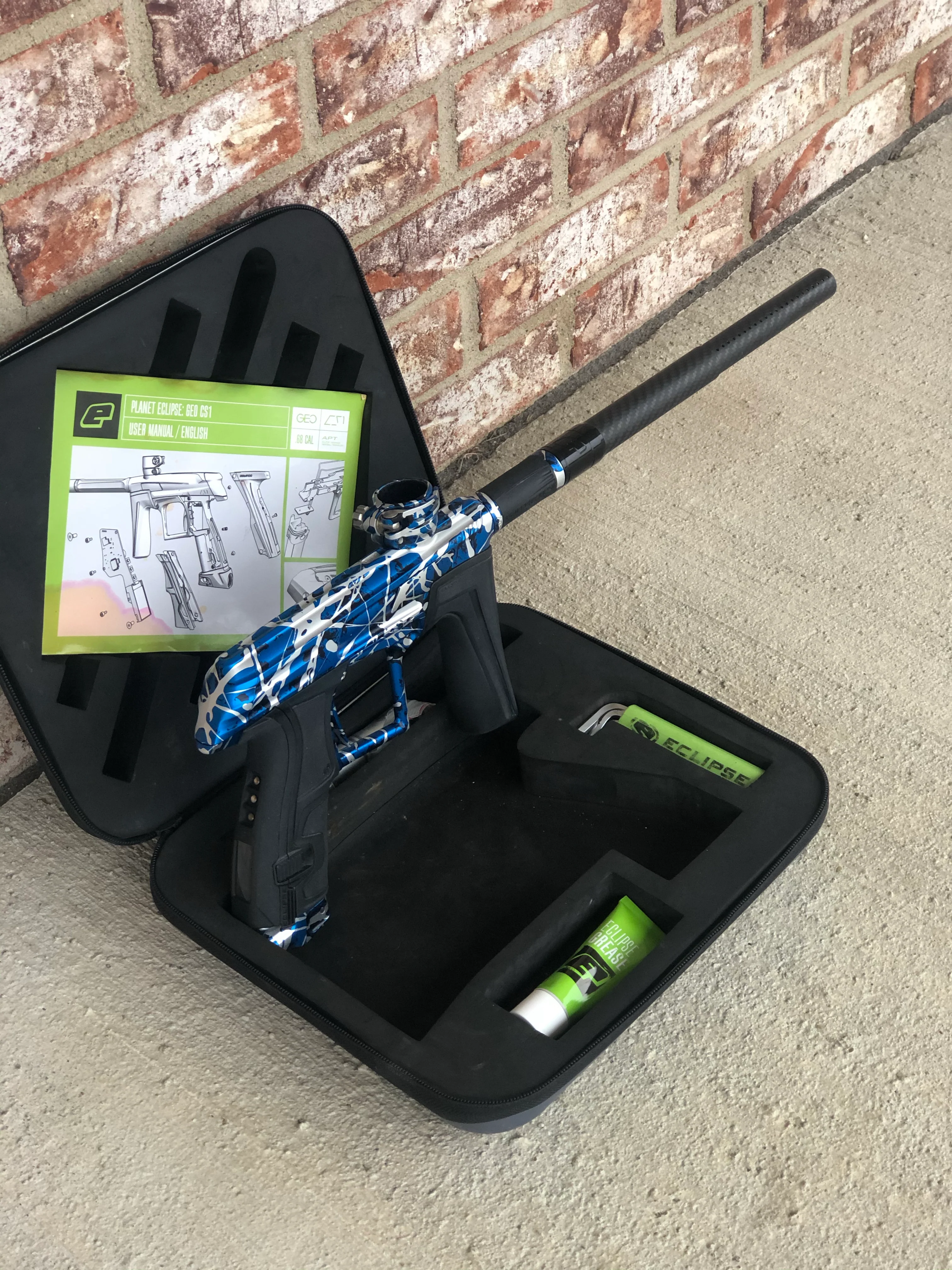 Used Planet Eclipse Cs1.5 Paintball Gun - Electric Skies Splash - Image 9