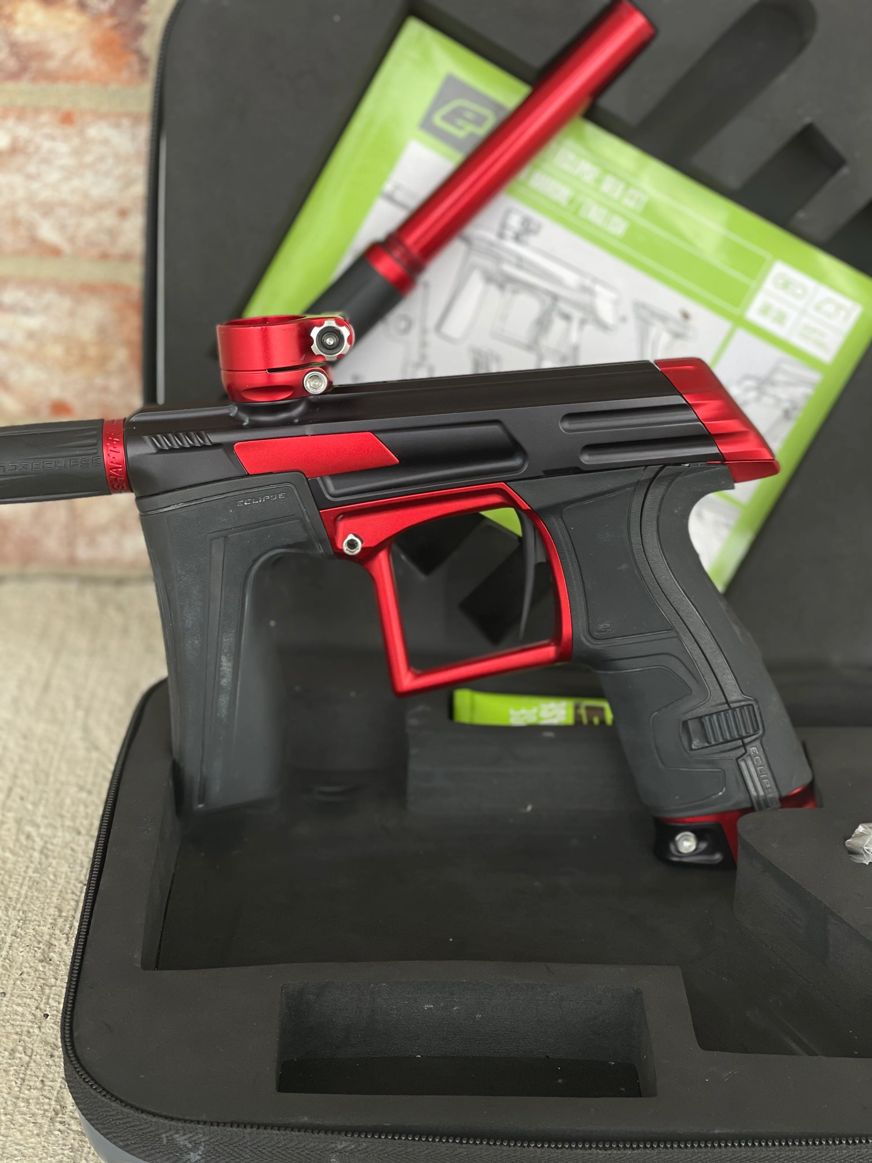 Used Planet Eclipse CS1.5 Paintball Gun - Black/Red - Image 4