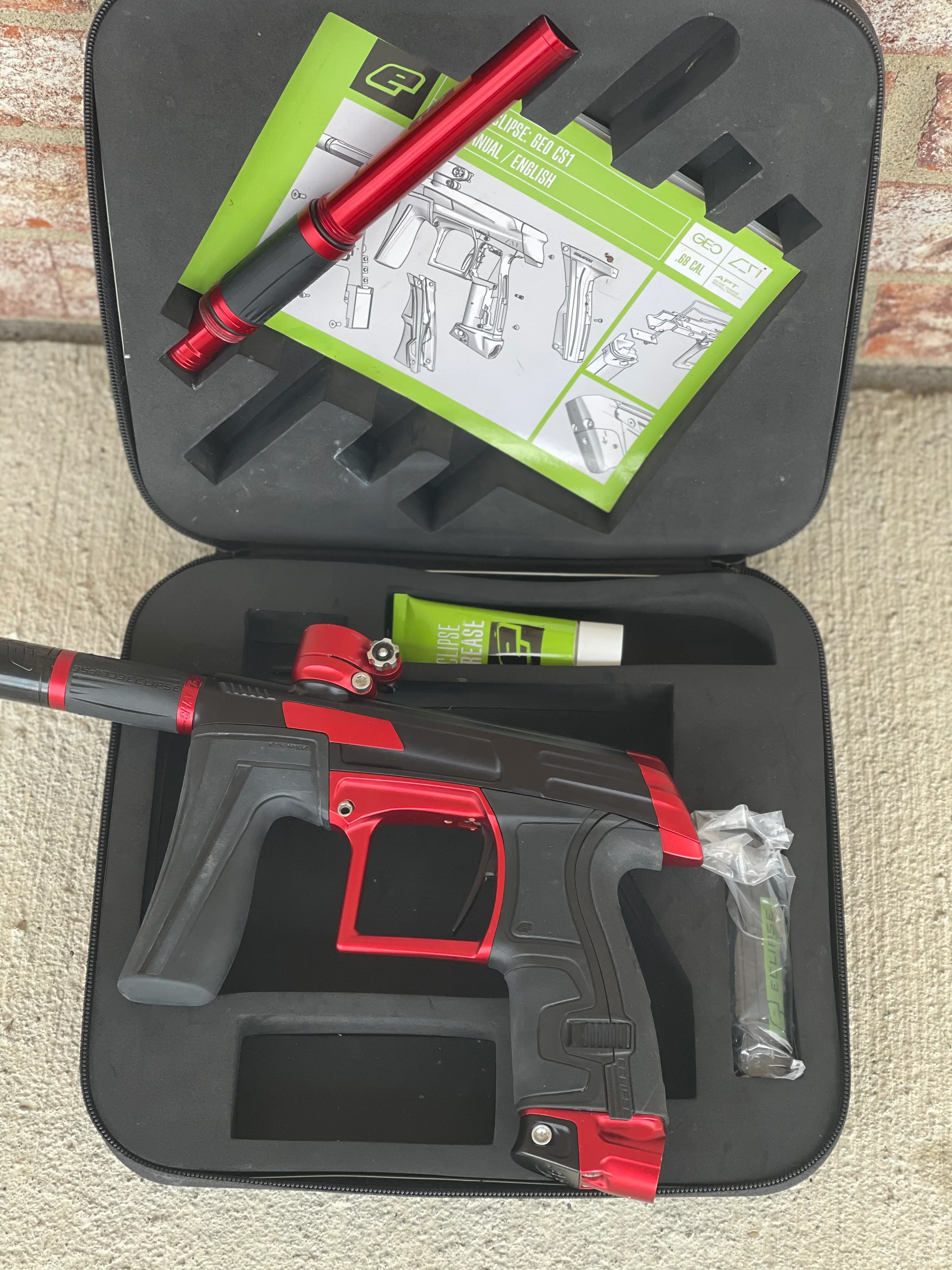Used Planet Eclipse CS1.5 Paintball Gun - Black/Red - Image 5