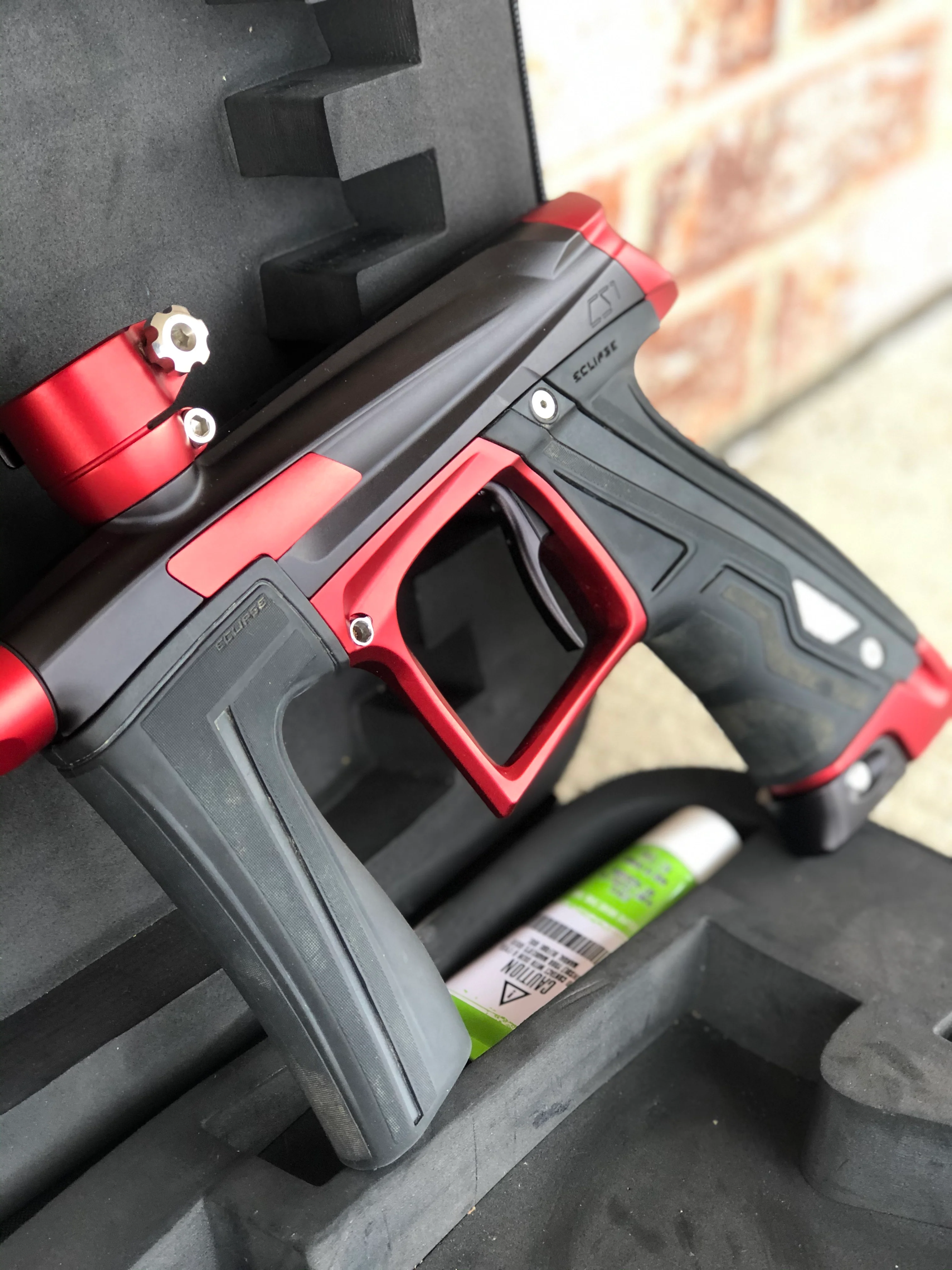 Used Planet Eclipse Cs1 Paintball Gun - Black/Red - Image 3