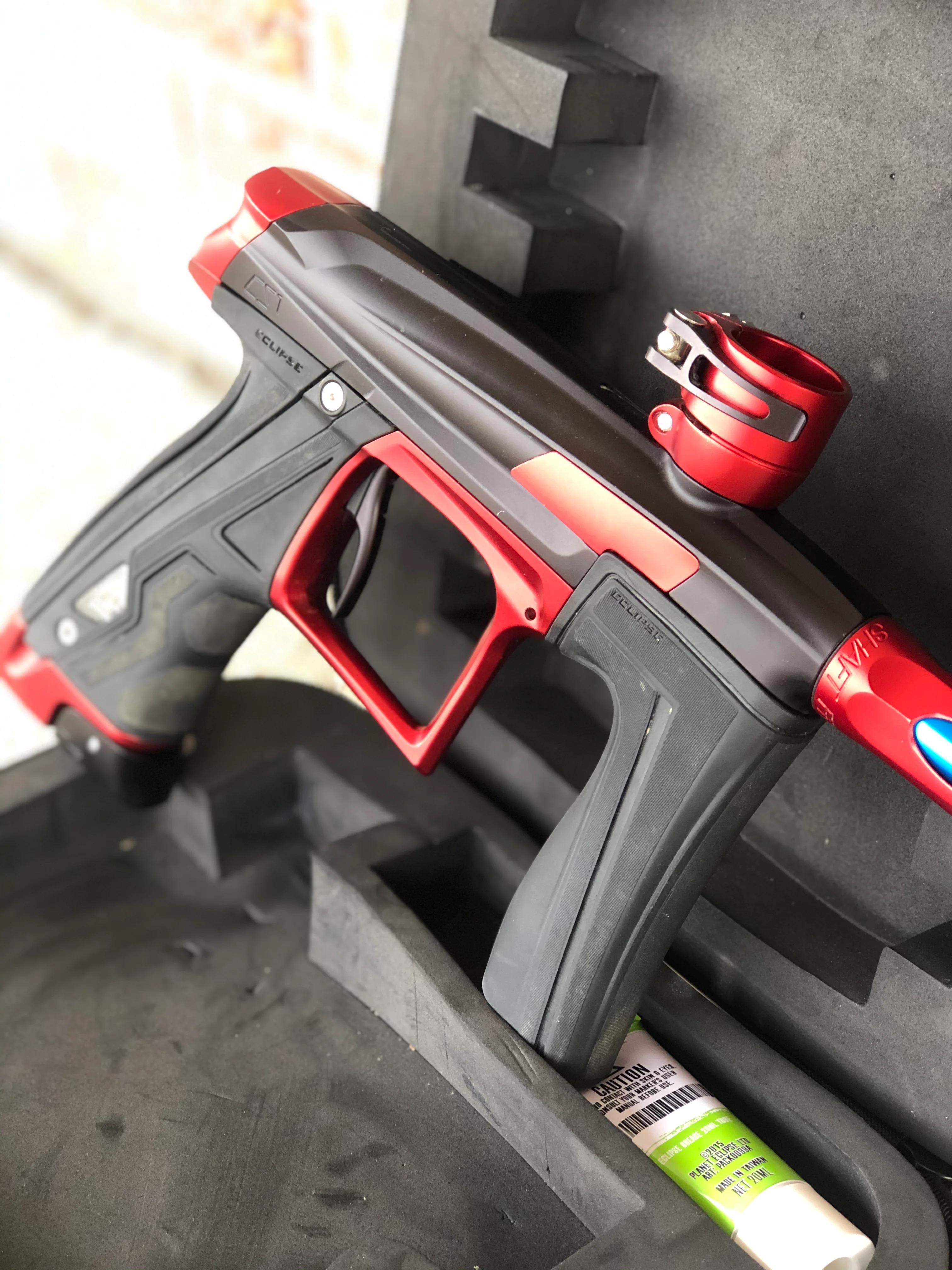 Used Planet Eclipse Cs1 Paintball Gun - Black/Red - Image 4
