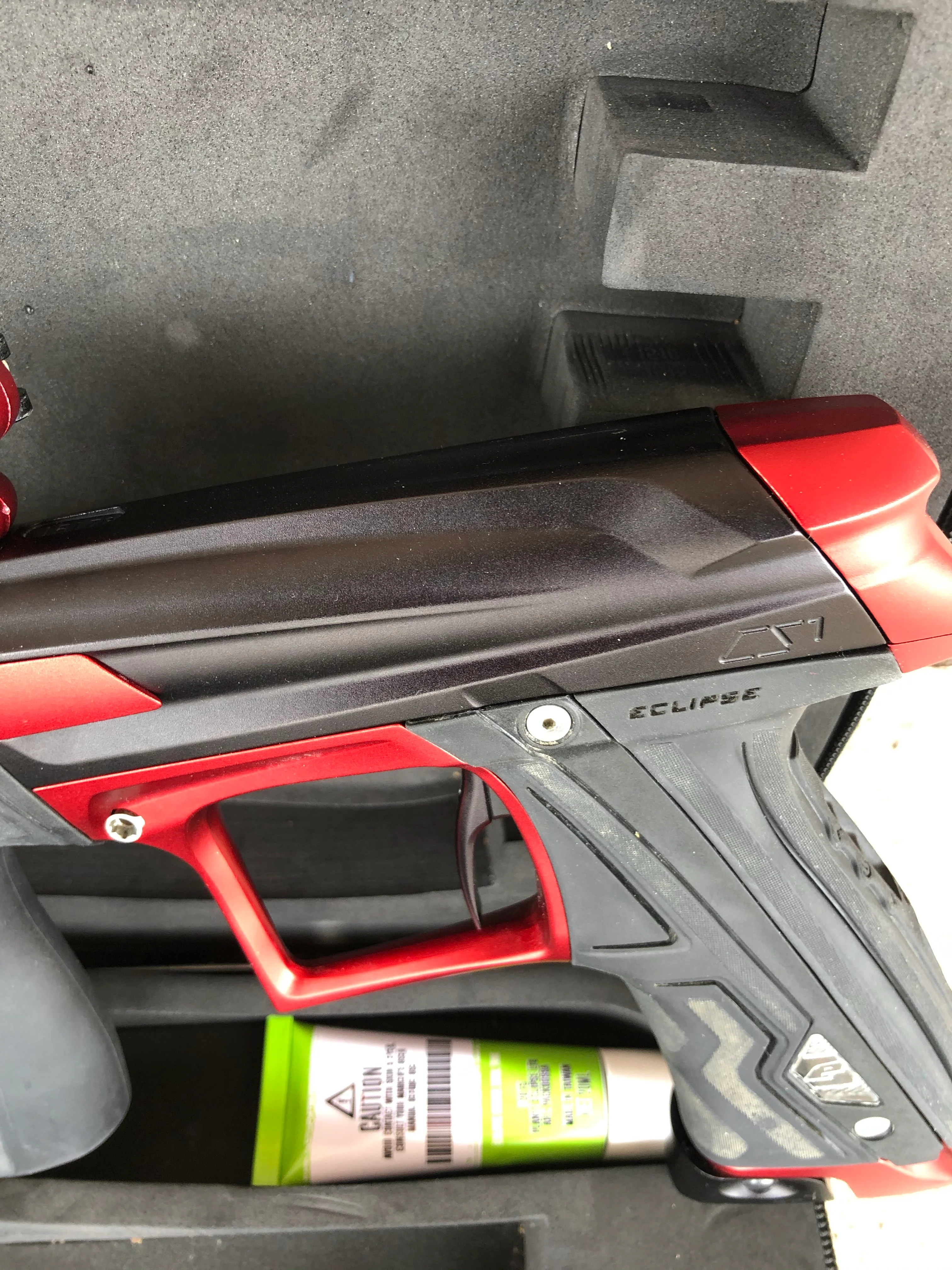 Used Planet Eclipse Cs1 Paintball Gun - Black/Red - Image 8