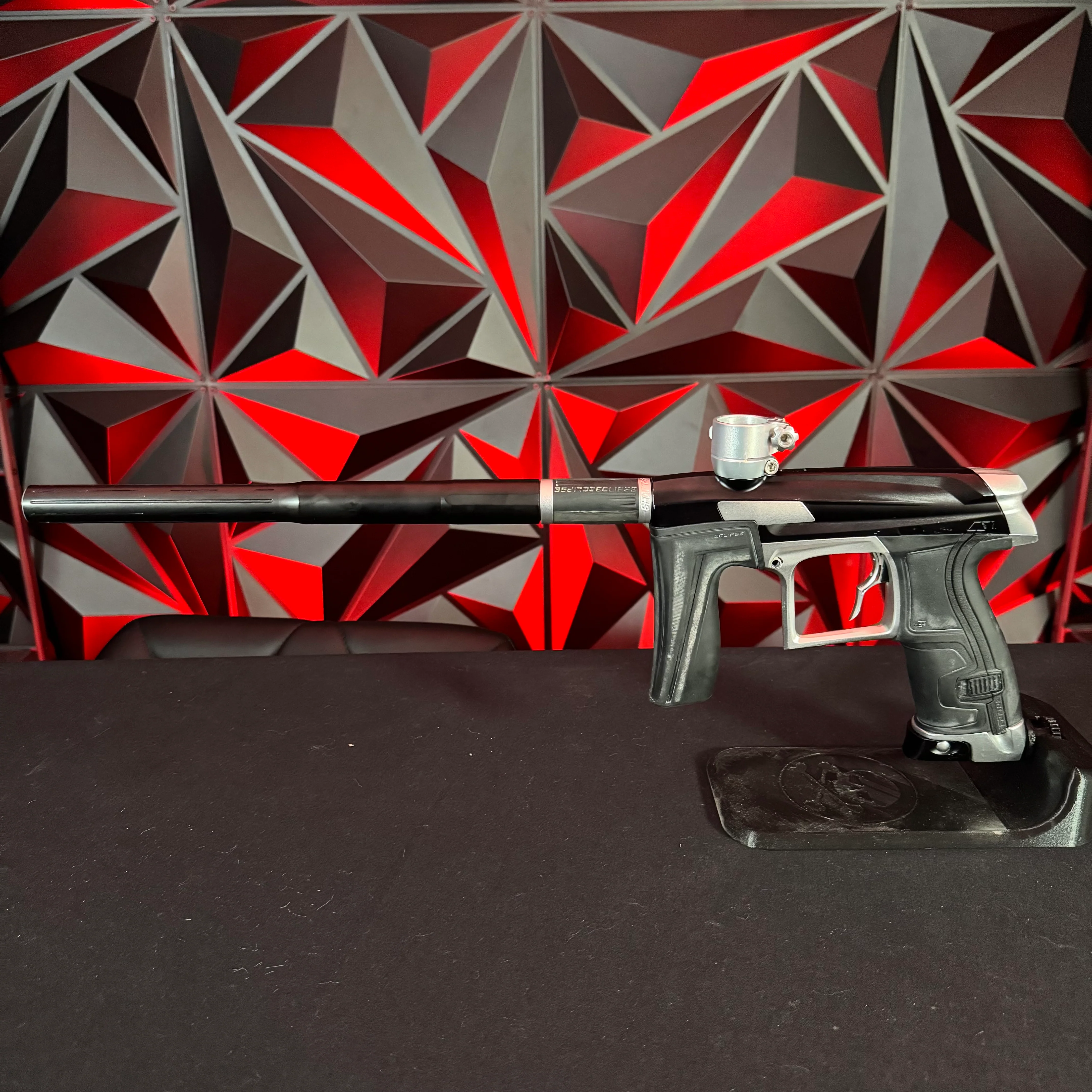 Used Planet Eclipse Cs1 Paintball Gun - Black/Silver w/Deuce Trigger - Image 7