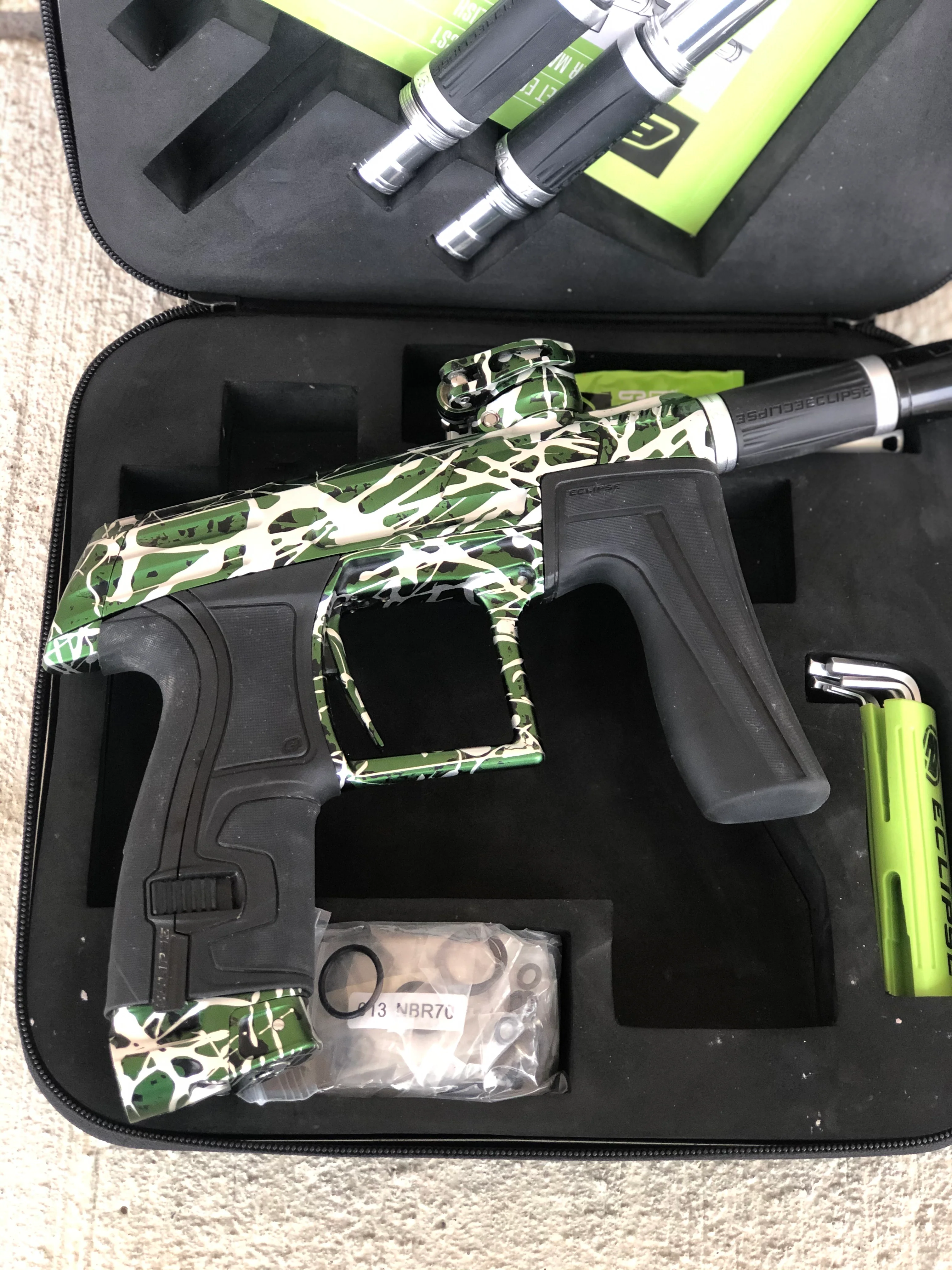 Used Planet Eclipse CS1.5 Paintball Gun- Bonzai Splash - Image 2