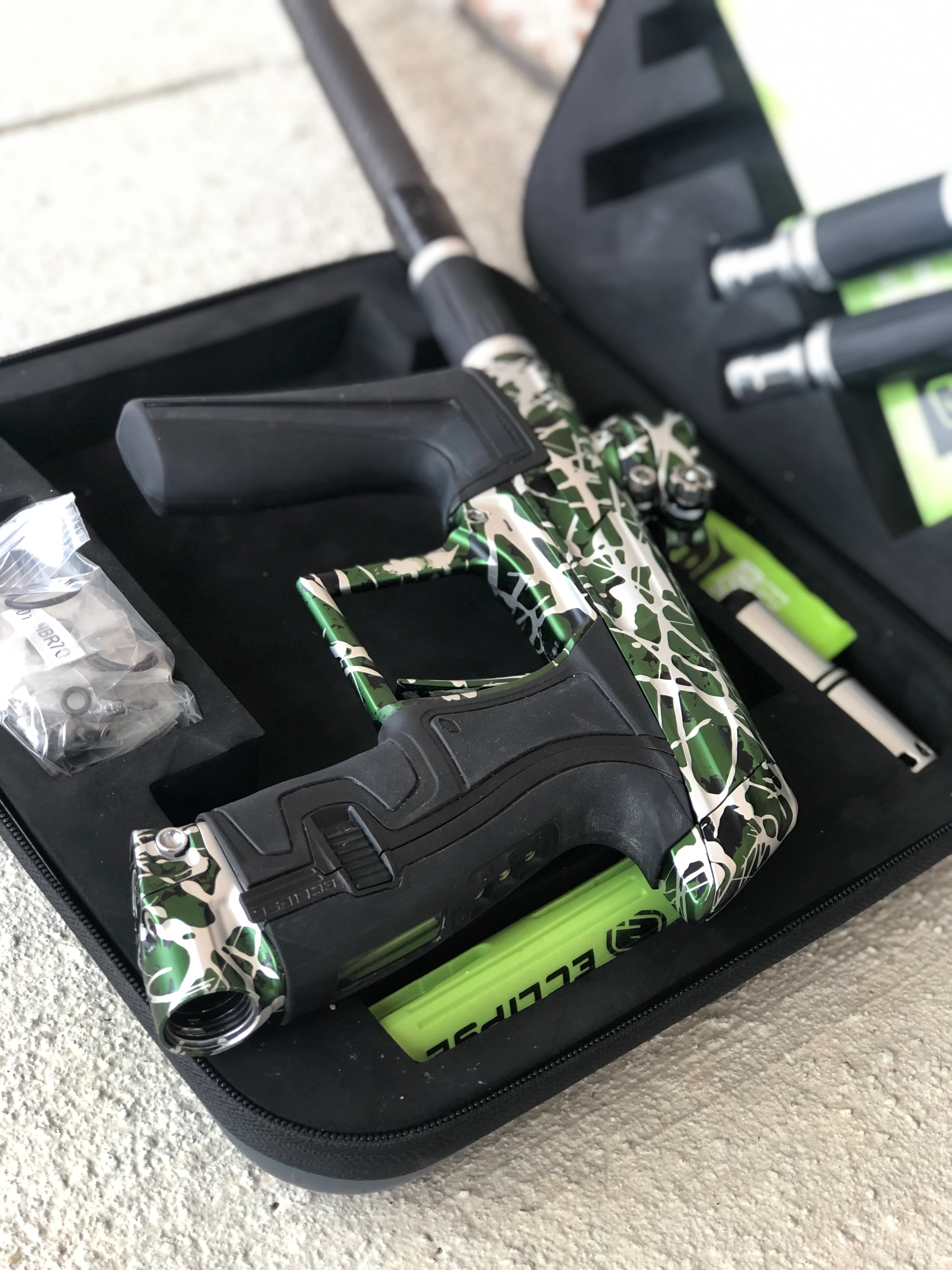 Used Planet Eclipse CS1.5 Paintball Gun- Bonzai Splash - Image 3