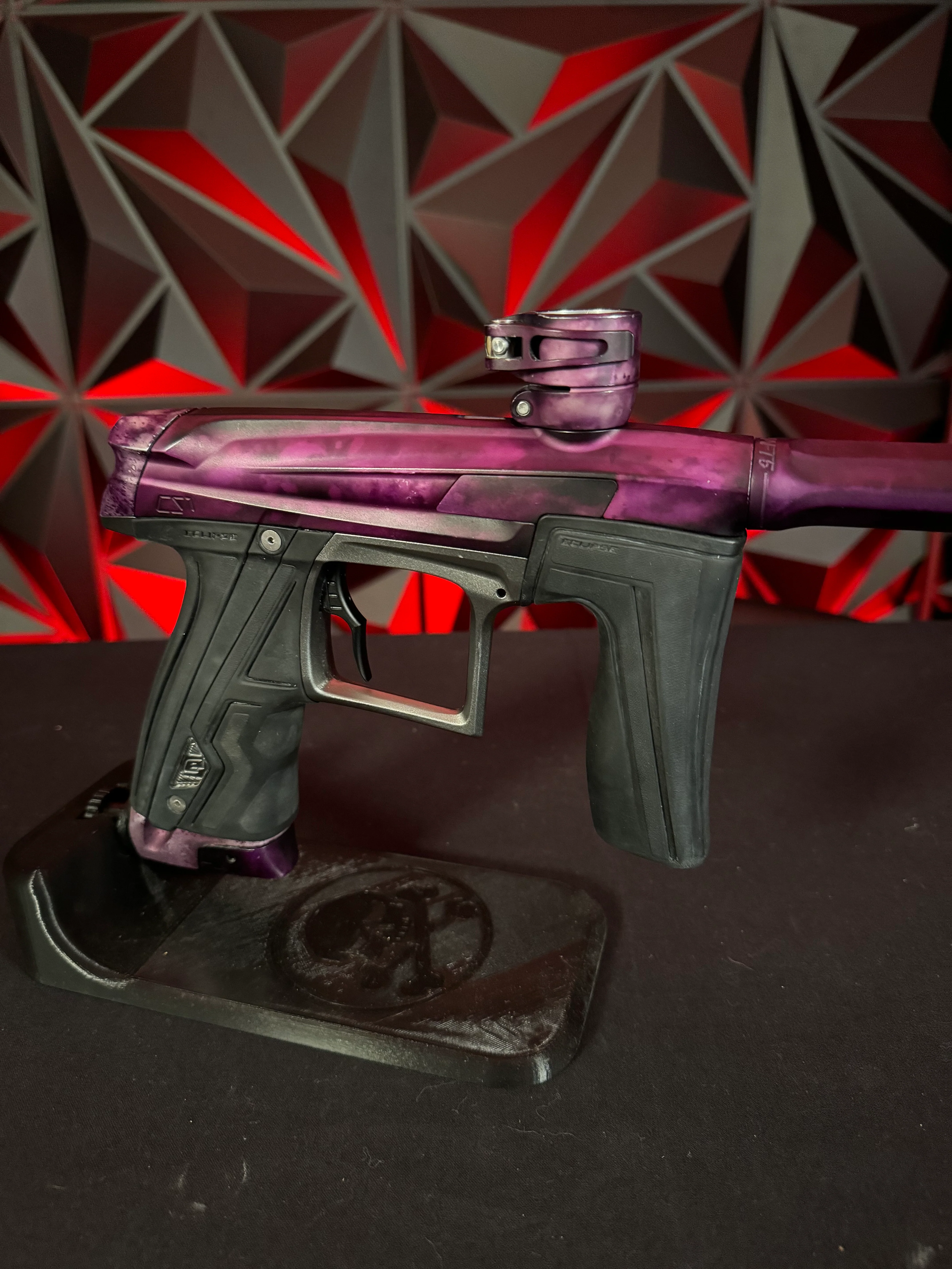 Used Planet Eclipse CS1 Paintball Gun - Dust Purple Acid Wash - Image 2