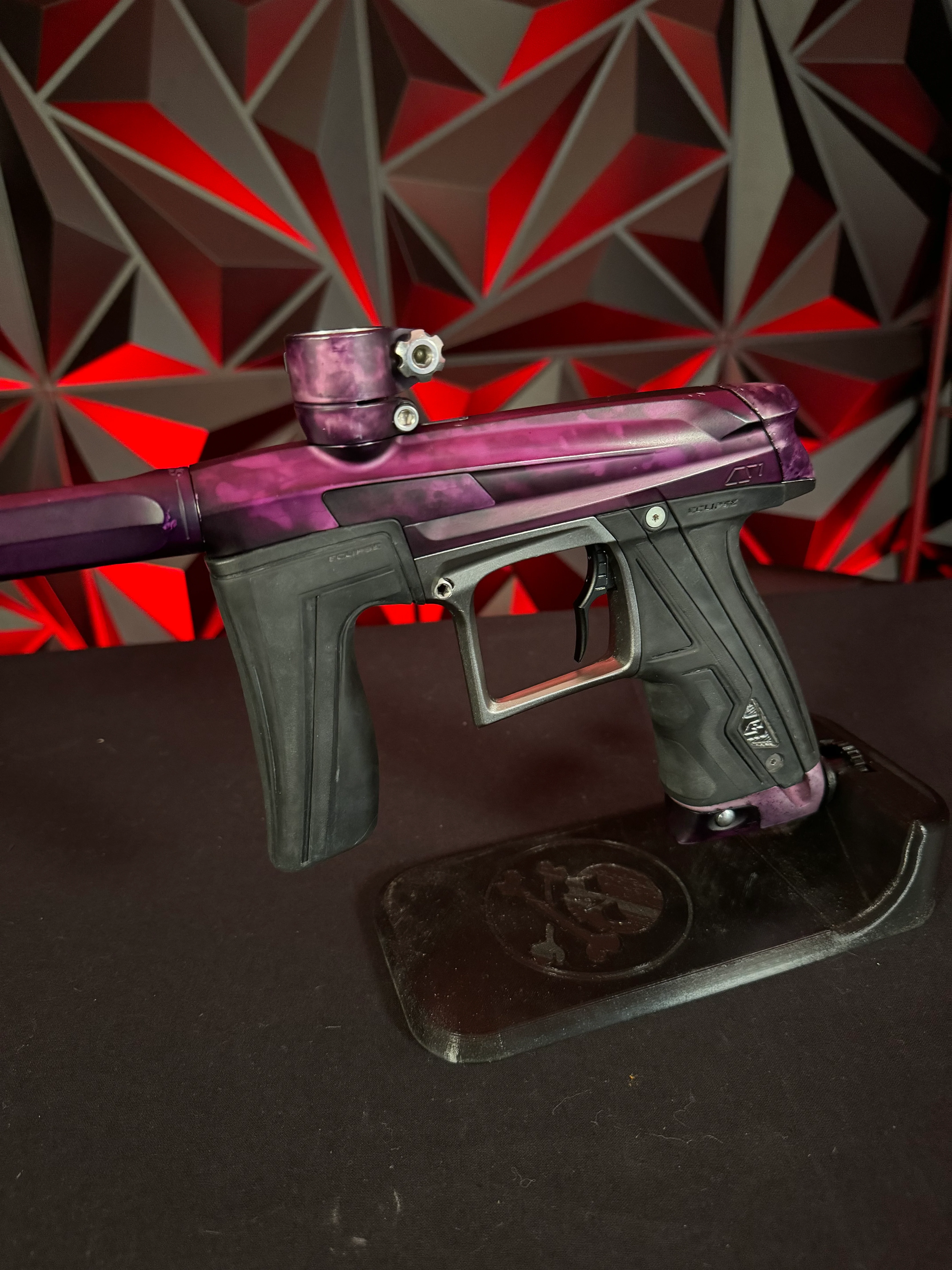 Used Planet Eclipse CS1 Paintball Gun - Dust Purple Acid Wash - Image 4