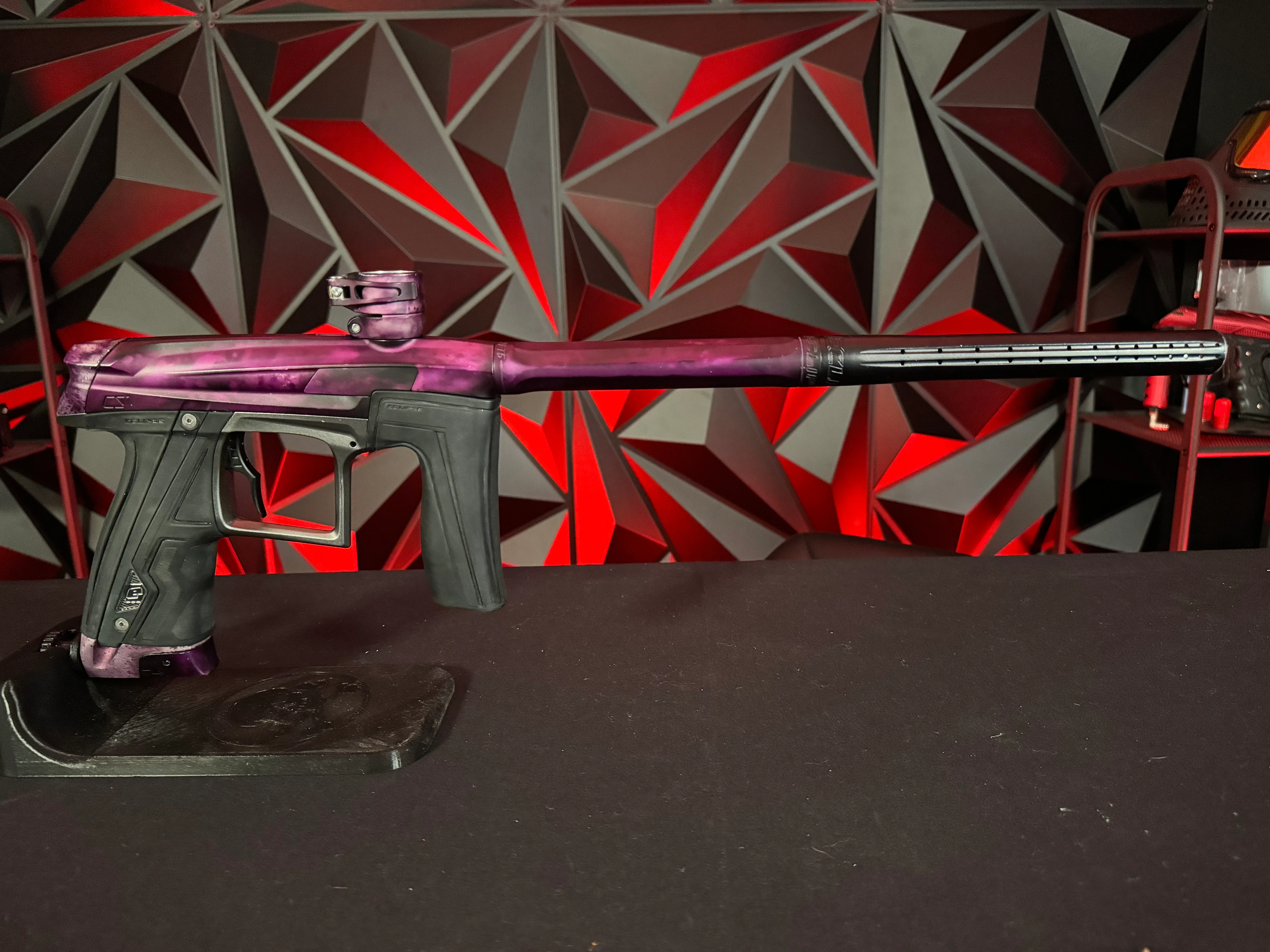 Used Planet Eclipse CS1 Paintball Gun - Dust Purple Acid Wash - Image 6