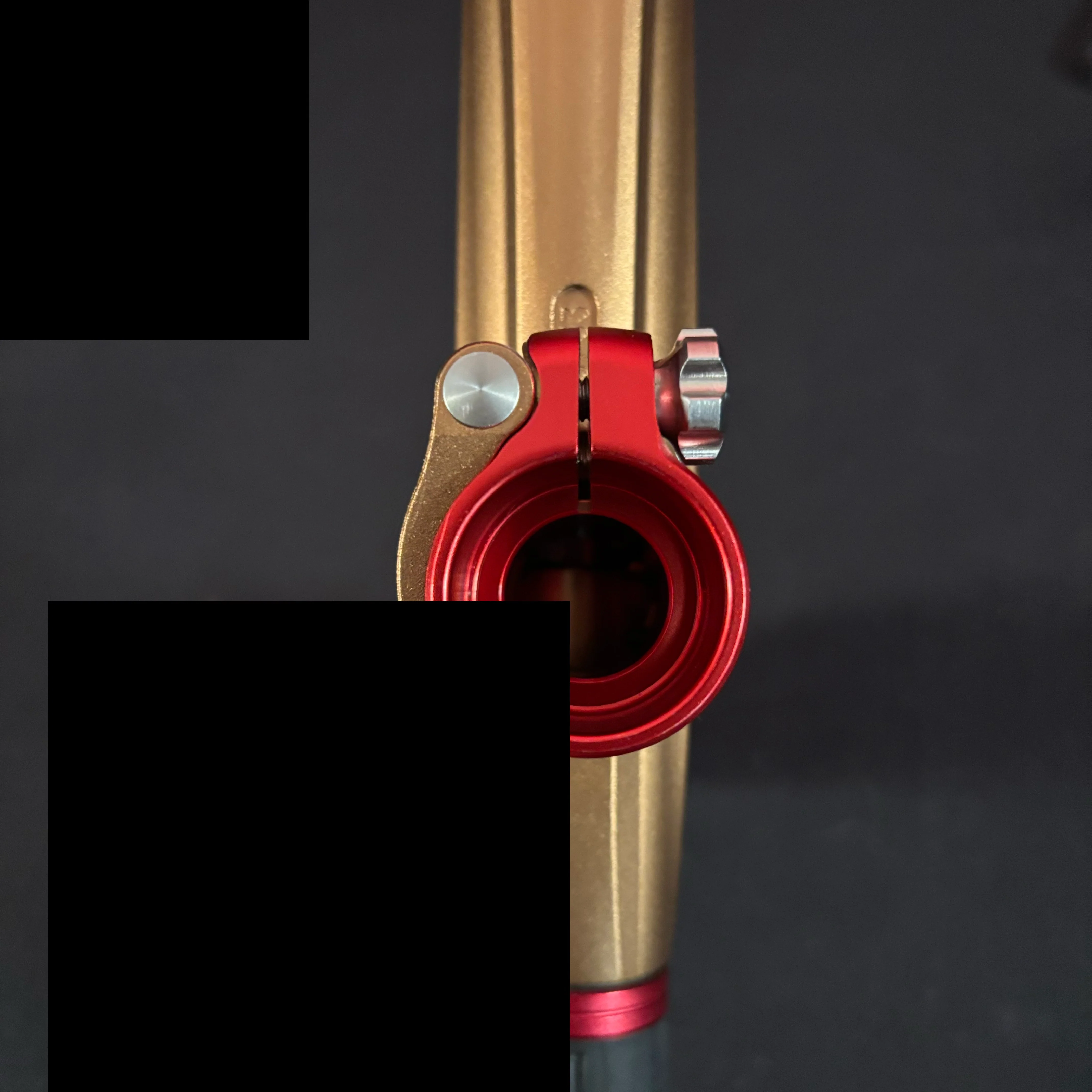 Used Planet Eclipse CS1 Paintball Gun - Gold/Red w/s63 Paintball Barrel - Image 9