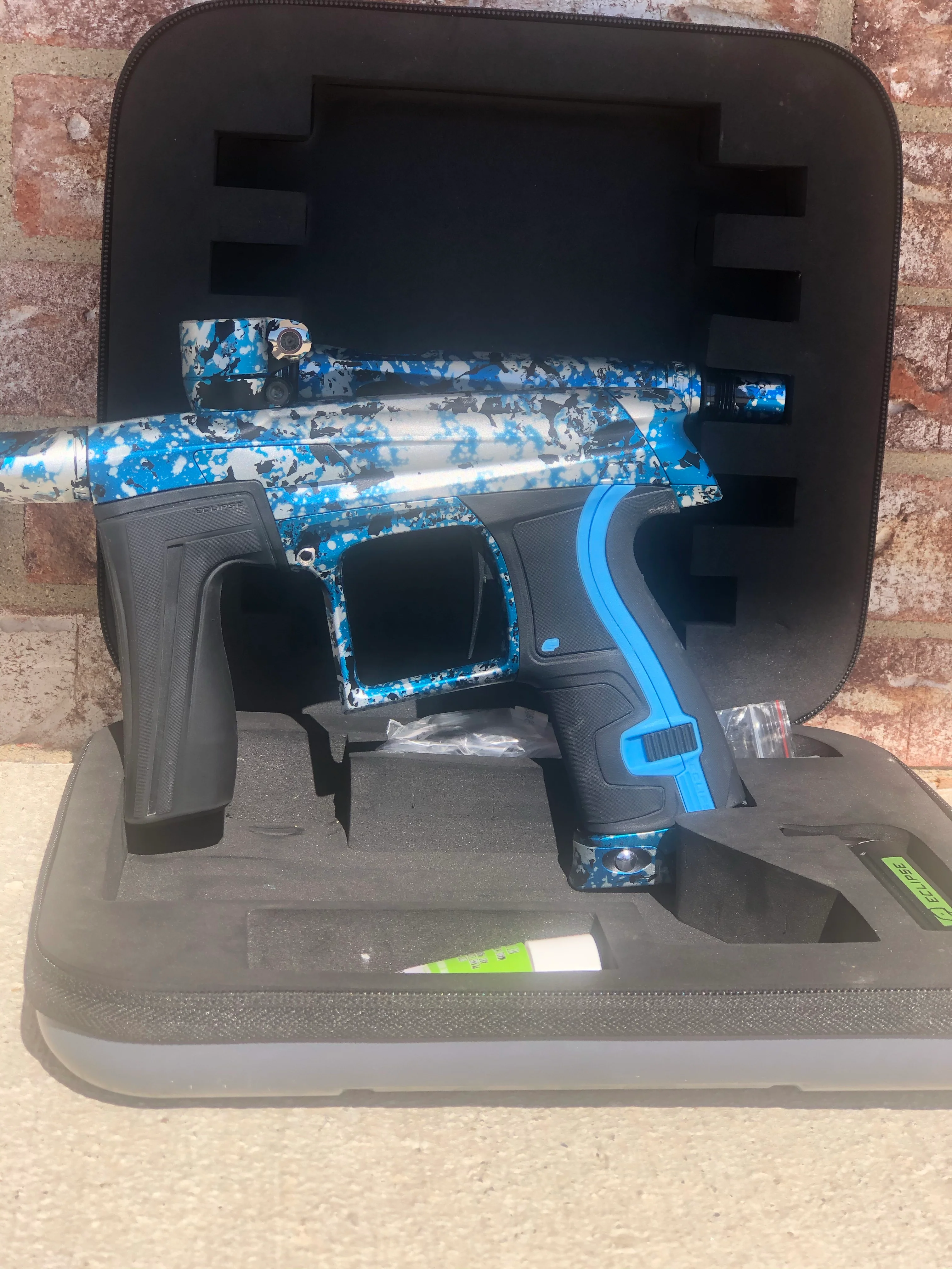 Used Planet Eclipse Cs1 Paintball Gun - Ice Splash - Image 3