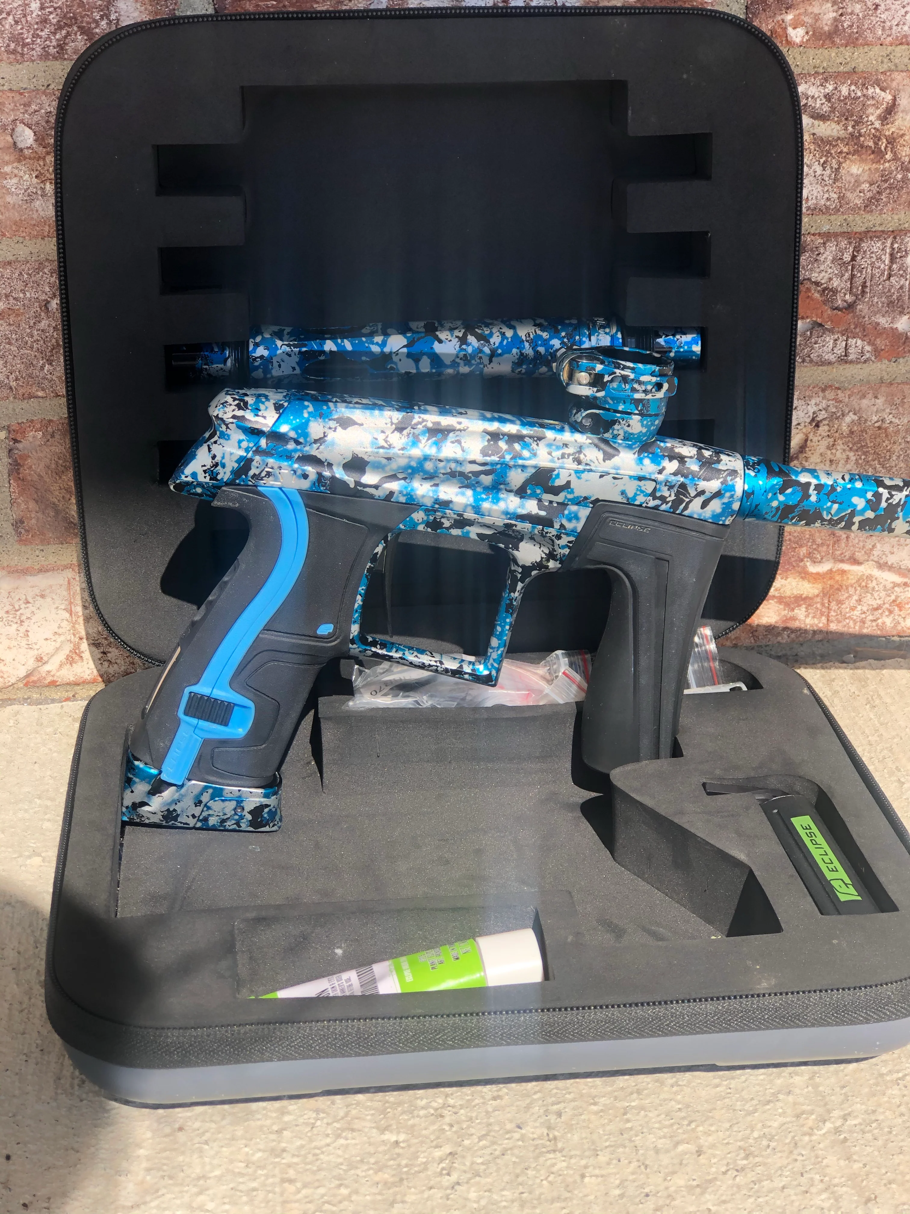 Used Planet Eclipse Cs1 Paintball Gun - Ice Splash - Image 4