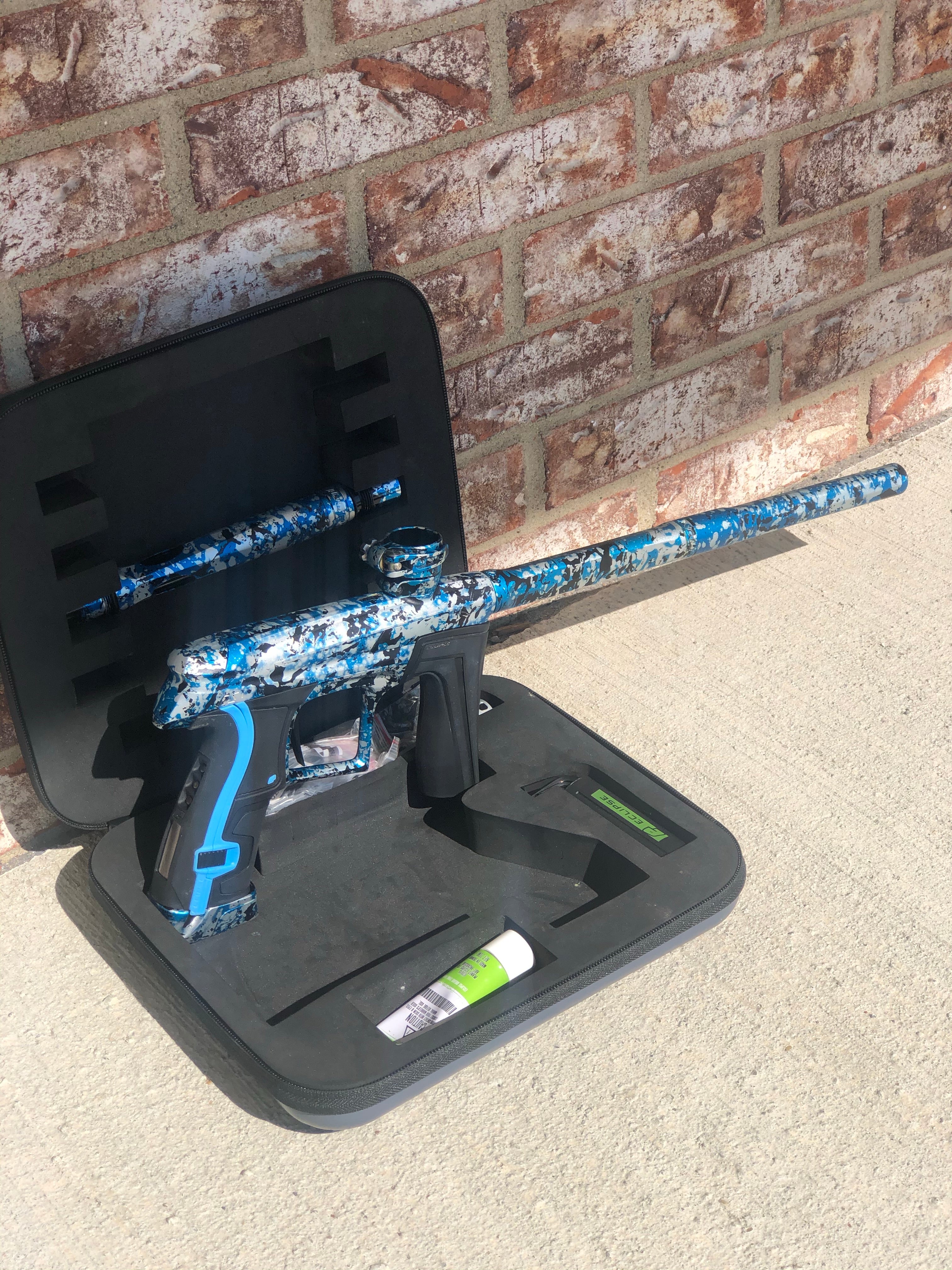 Used Planet Eclipse Cs1 Paintball Gun - Ice Splash - Image 5