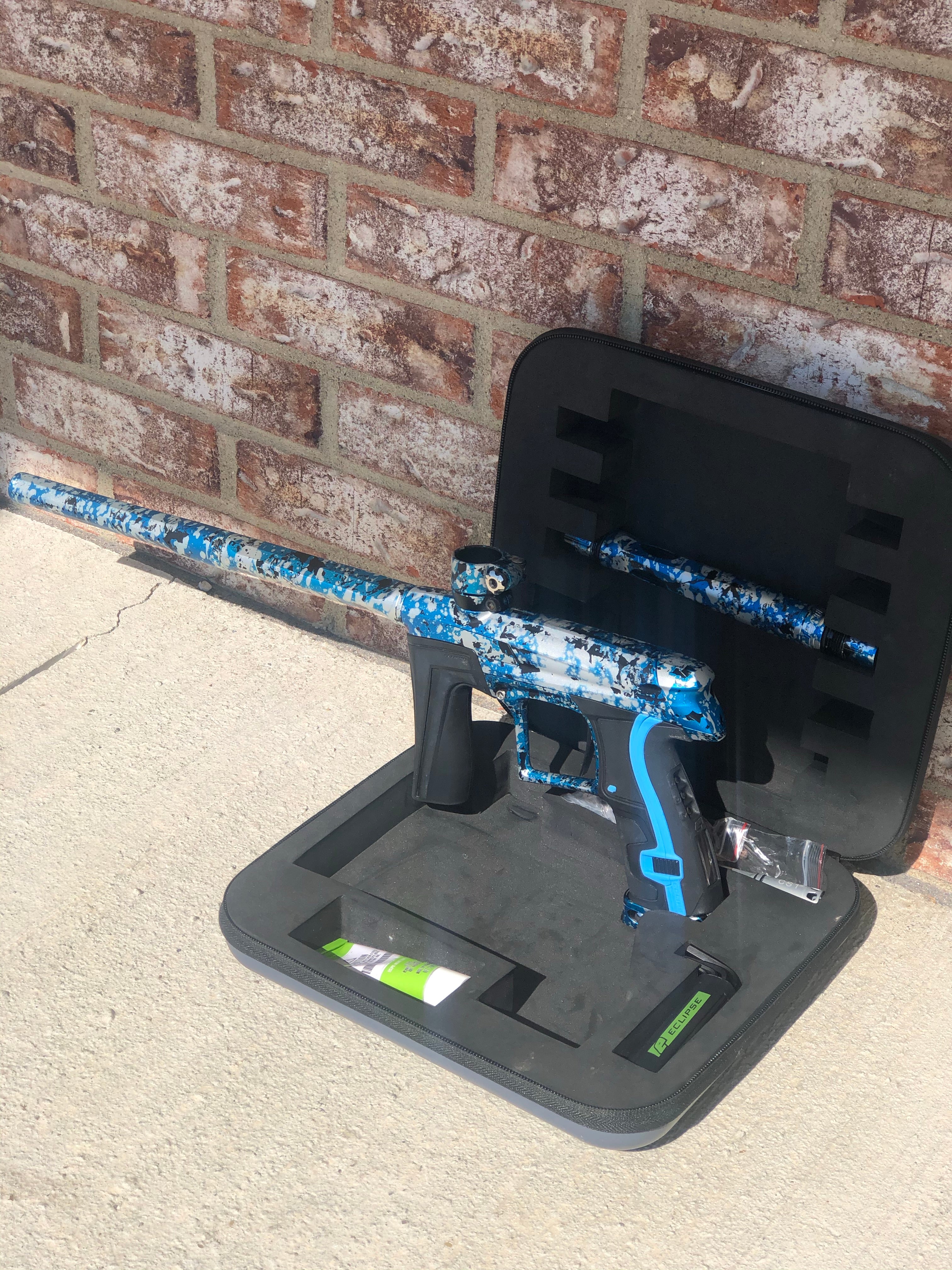 Used Planet Eclipse Cs1 Paintball Gun - Ice Splash - Image 6
