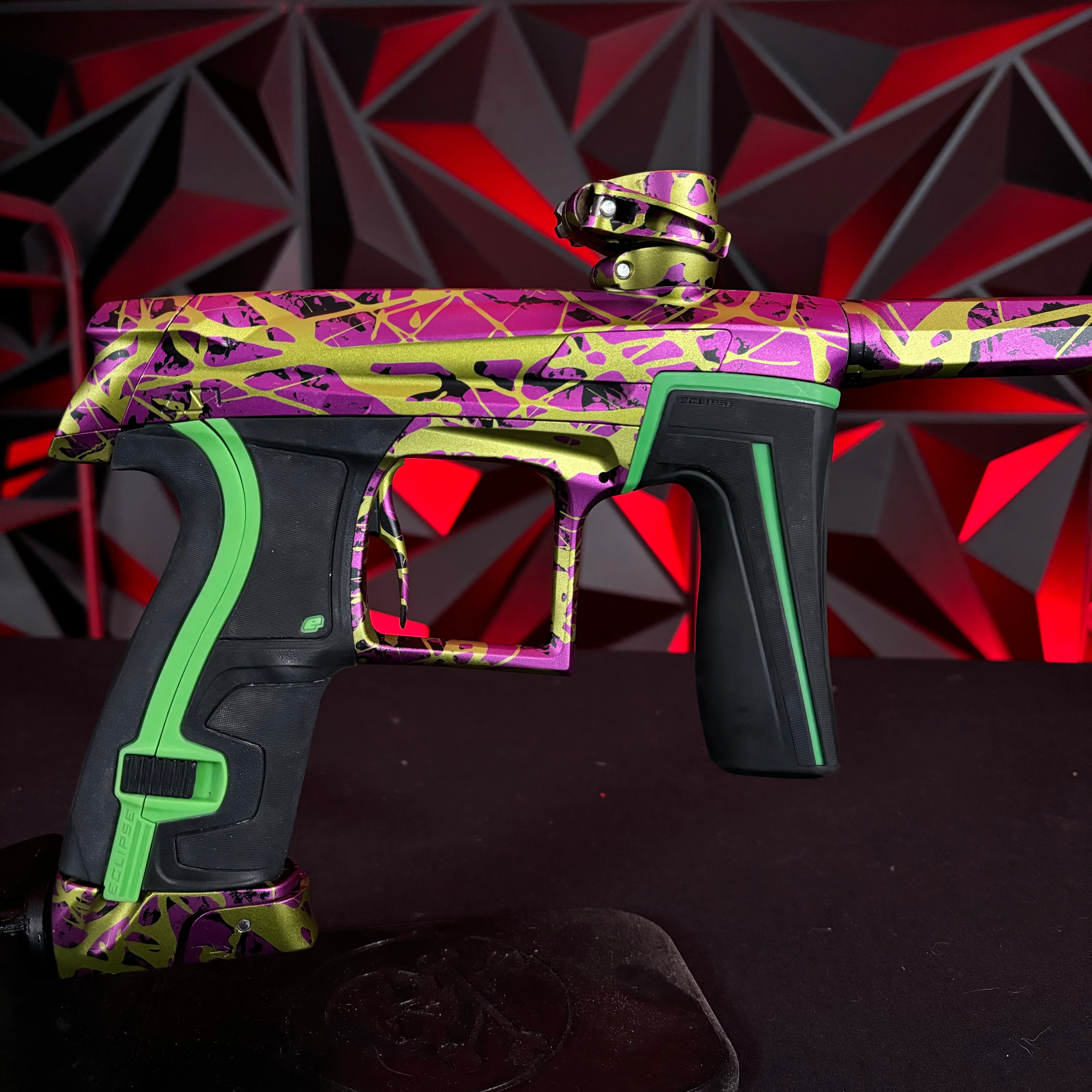 Used Planet Eclipse CS1 Paintball Gun - Riddle Splash - Image 2