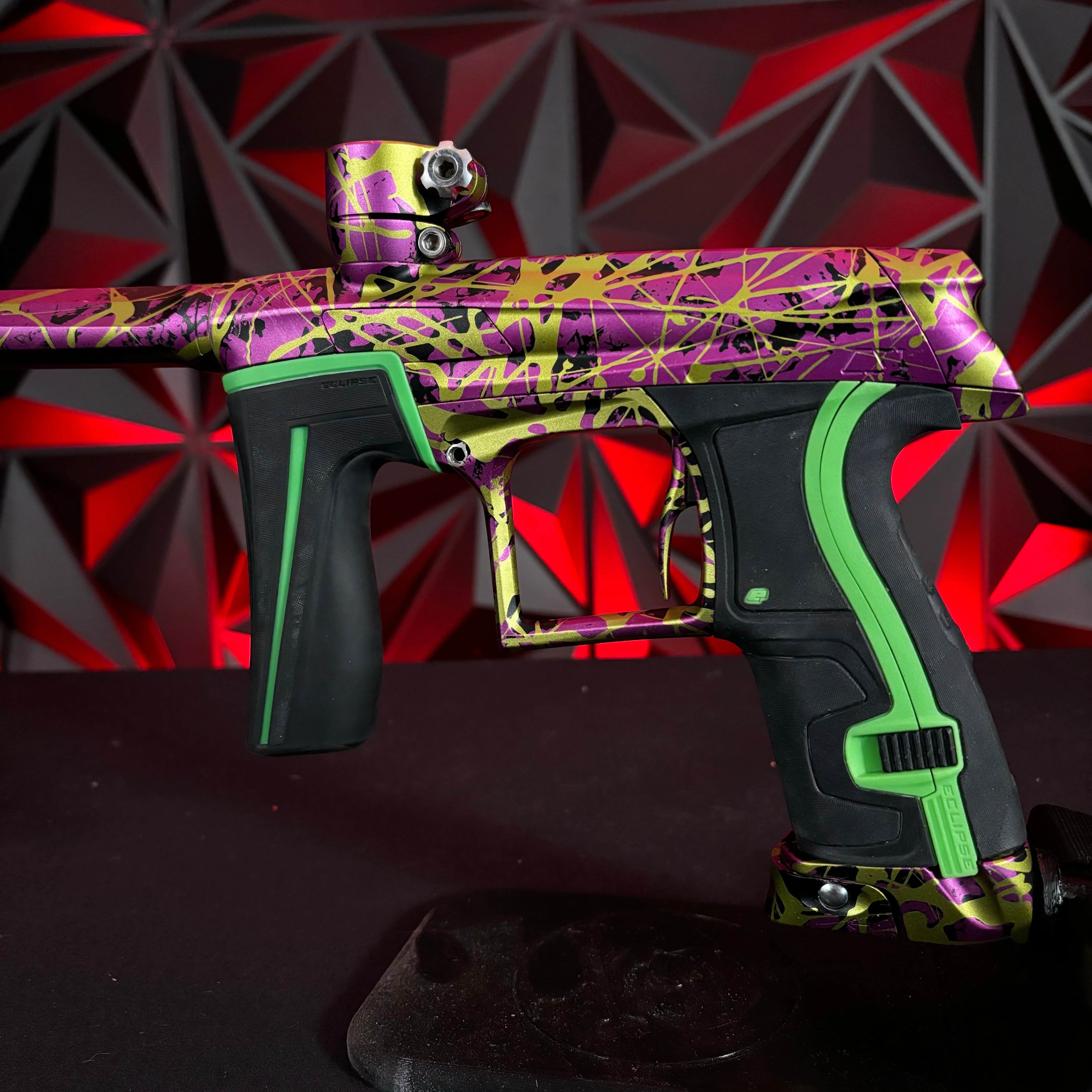 Used Planet Eclipse CS1 Paintball Gun - Riddle Splash - Image 3
