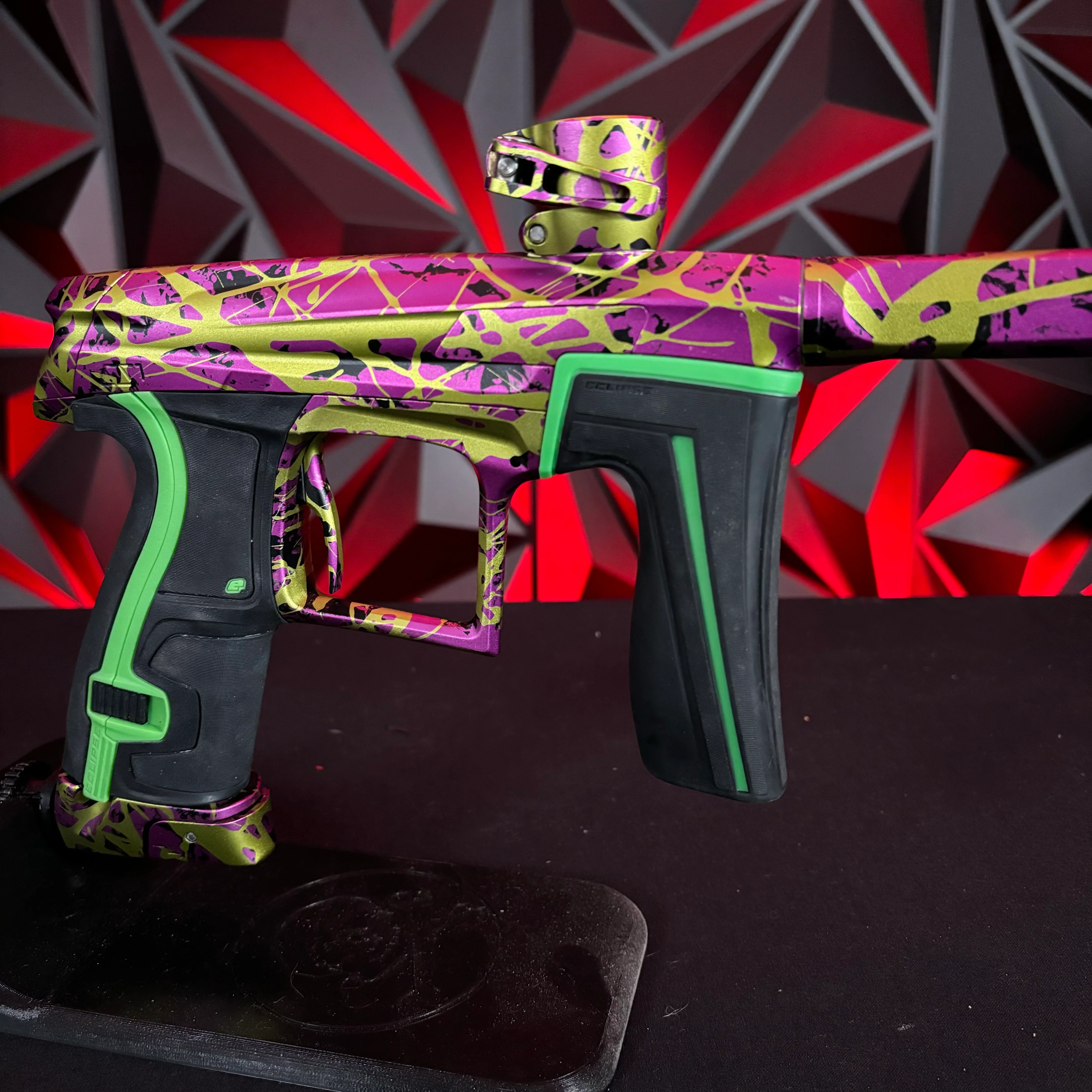 Used Planet Eclipse CS1 Paintball Gun - Riddle Splash - Image 4