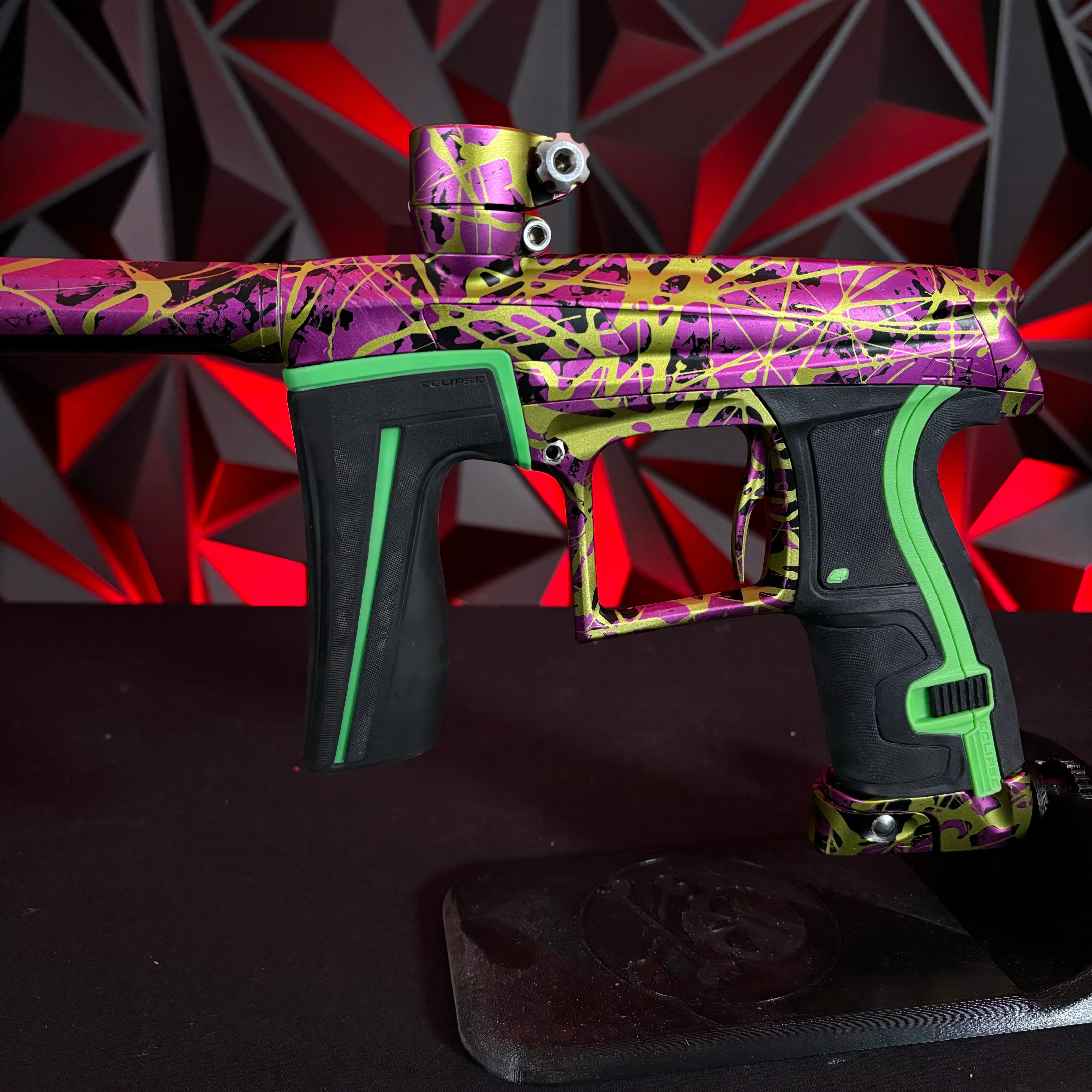 Used Planet Eclipse CS1 Paintball Gun - Riddle Splash - Image 5