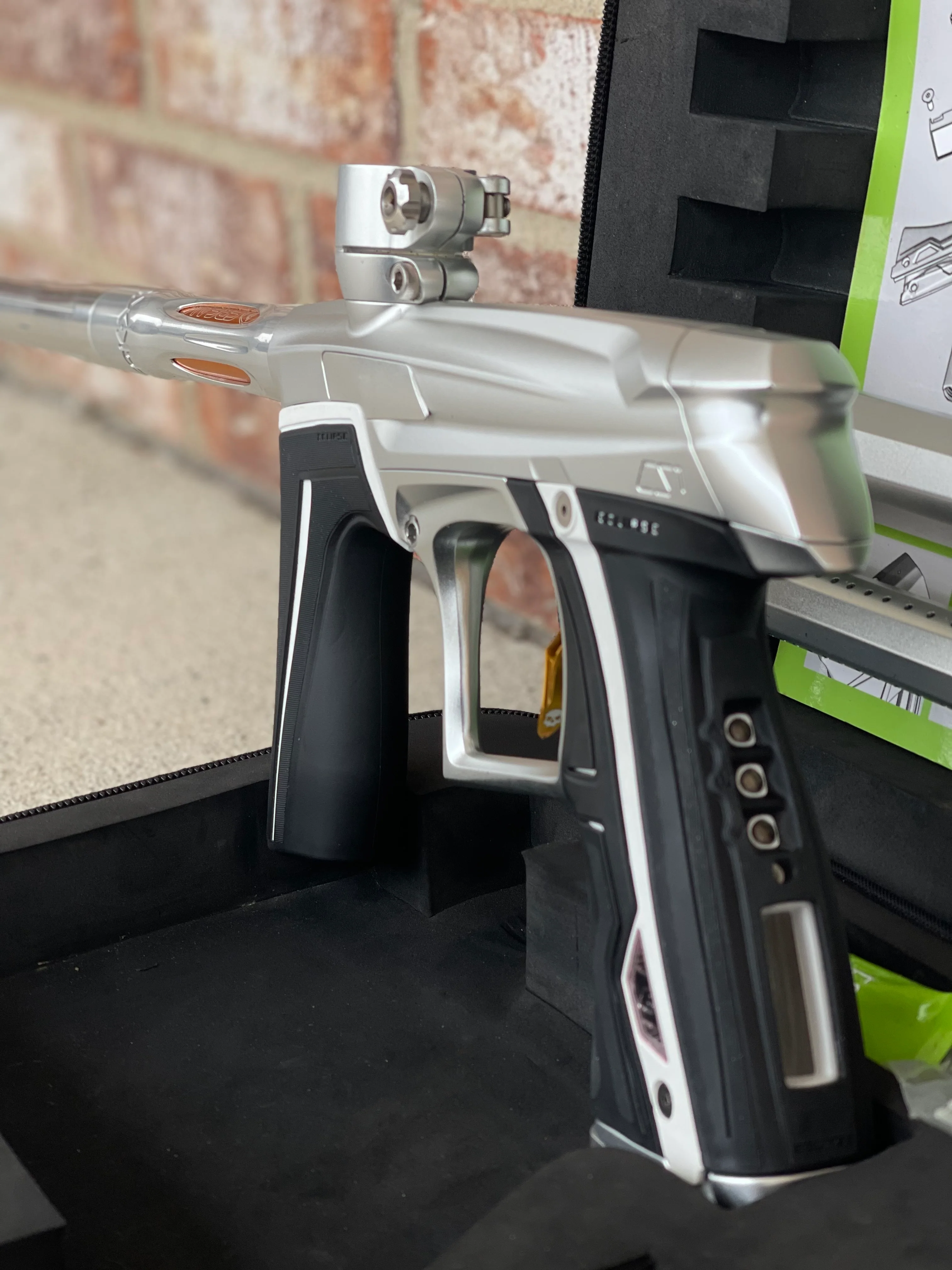Used Planet Eclipse Cs1 Paintball Gun - Silver - Image 2