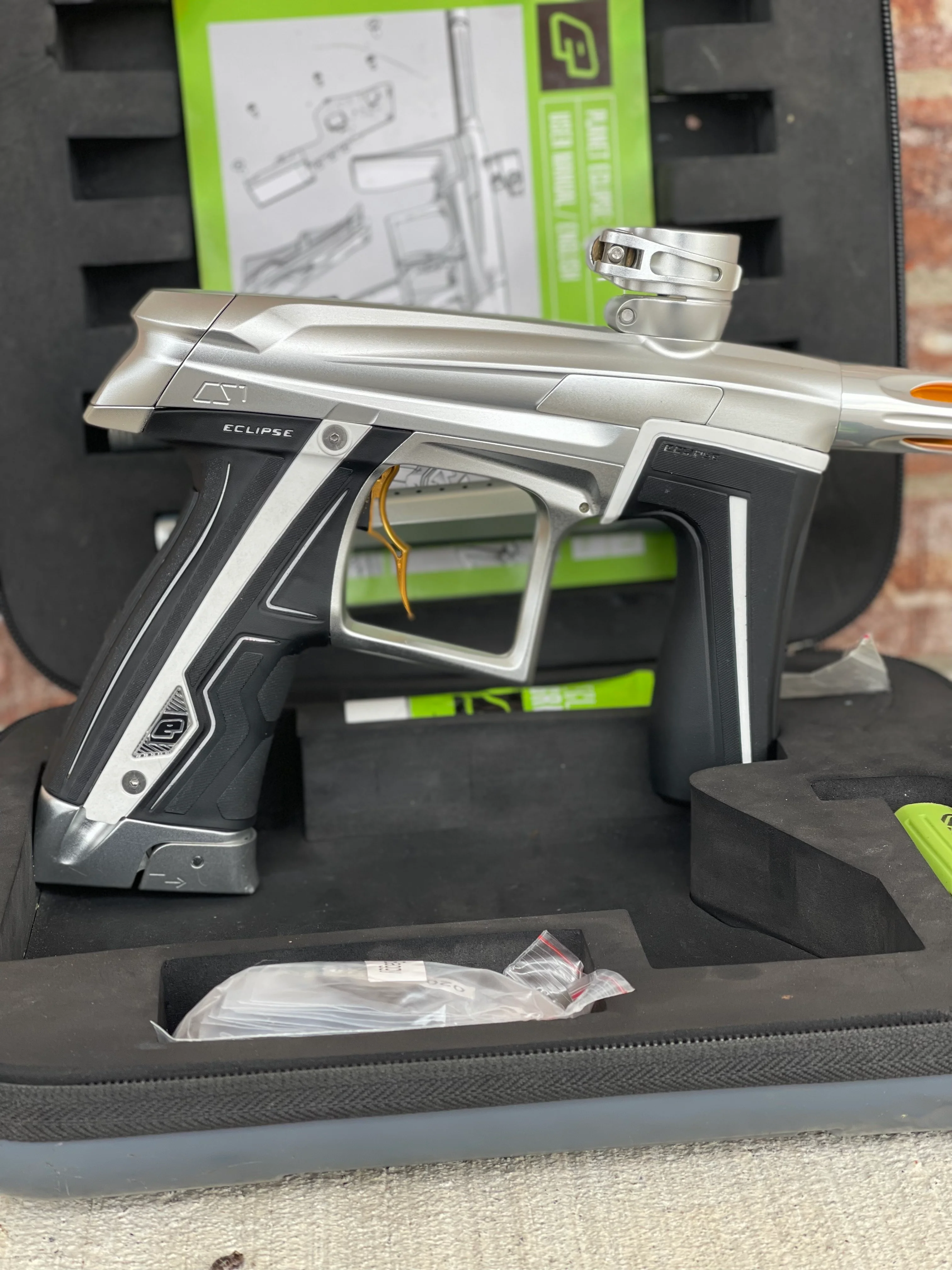 Used Planet Eclipse Cs1 Paintball Gun - Silver - Image 3