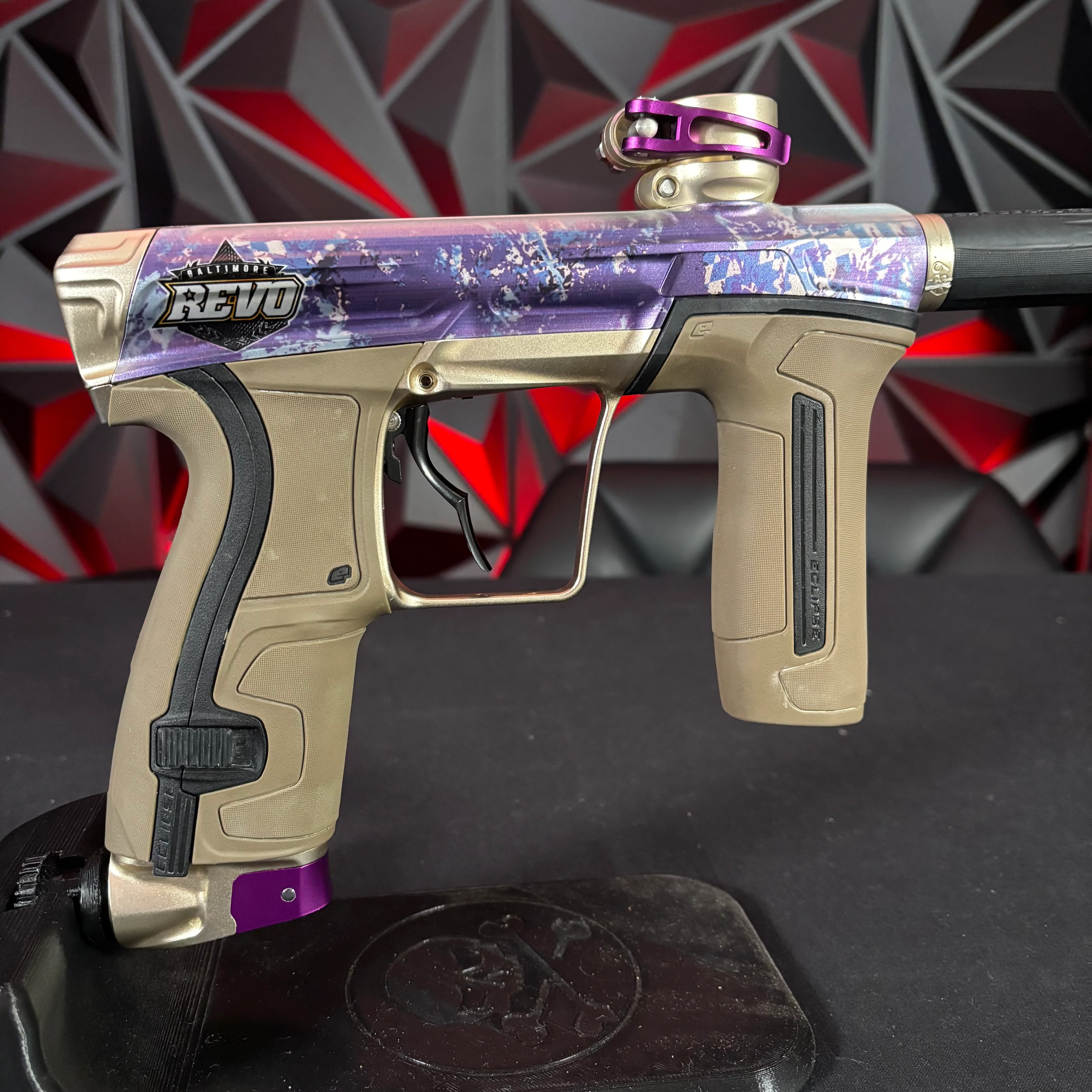 Used Planet Eclipse CS2 Paintball Gun - Limited Edition Revo w/ Infamous Deuce Trigger - Image 2