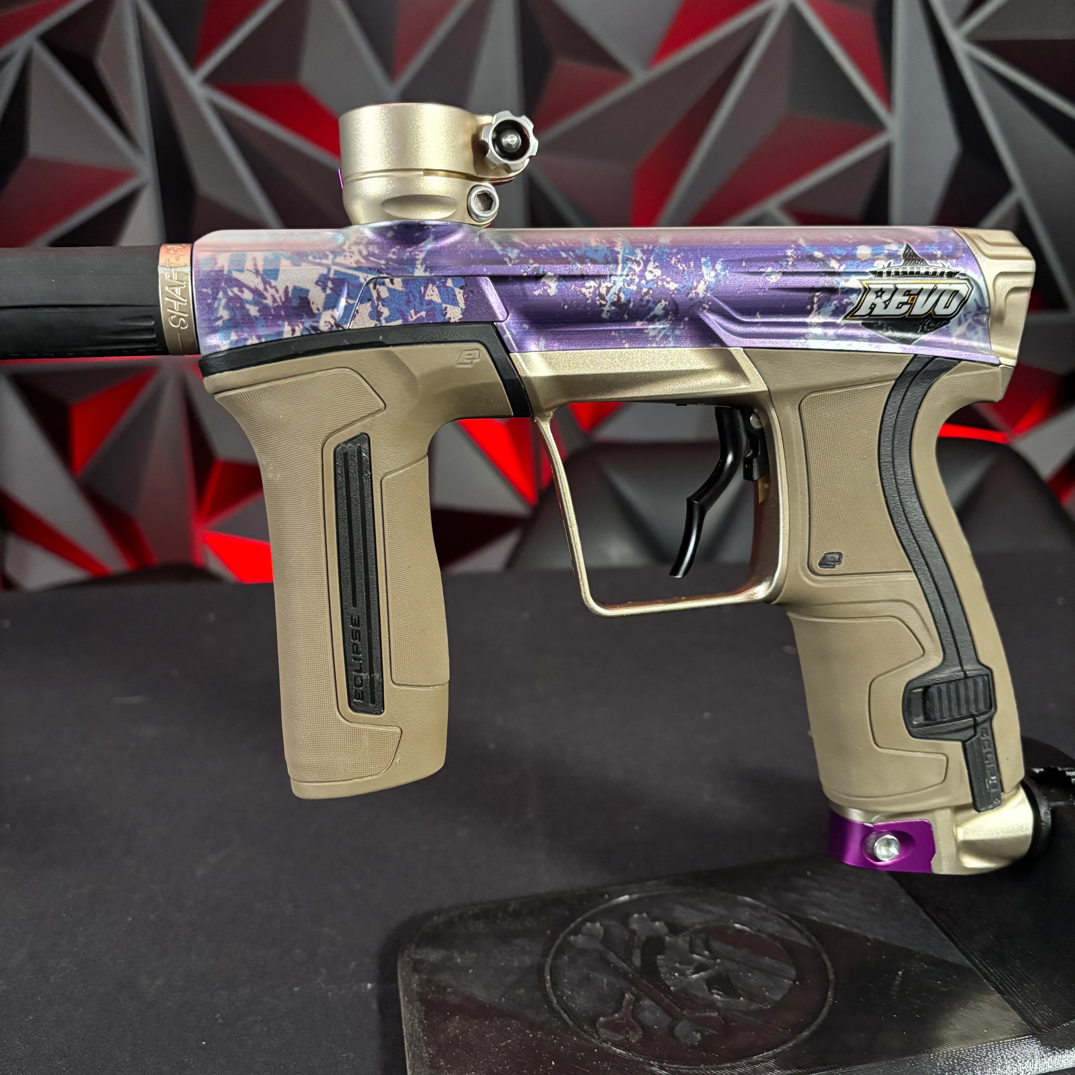 Used Planet Eclipse CS2 Paintball Gun - Limited Edition Revo w/ Infamous Deuce Trigger - Image 5
