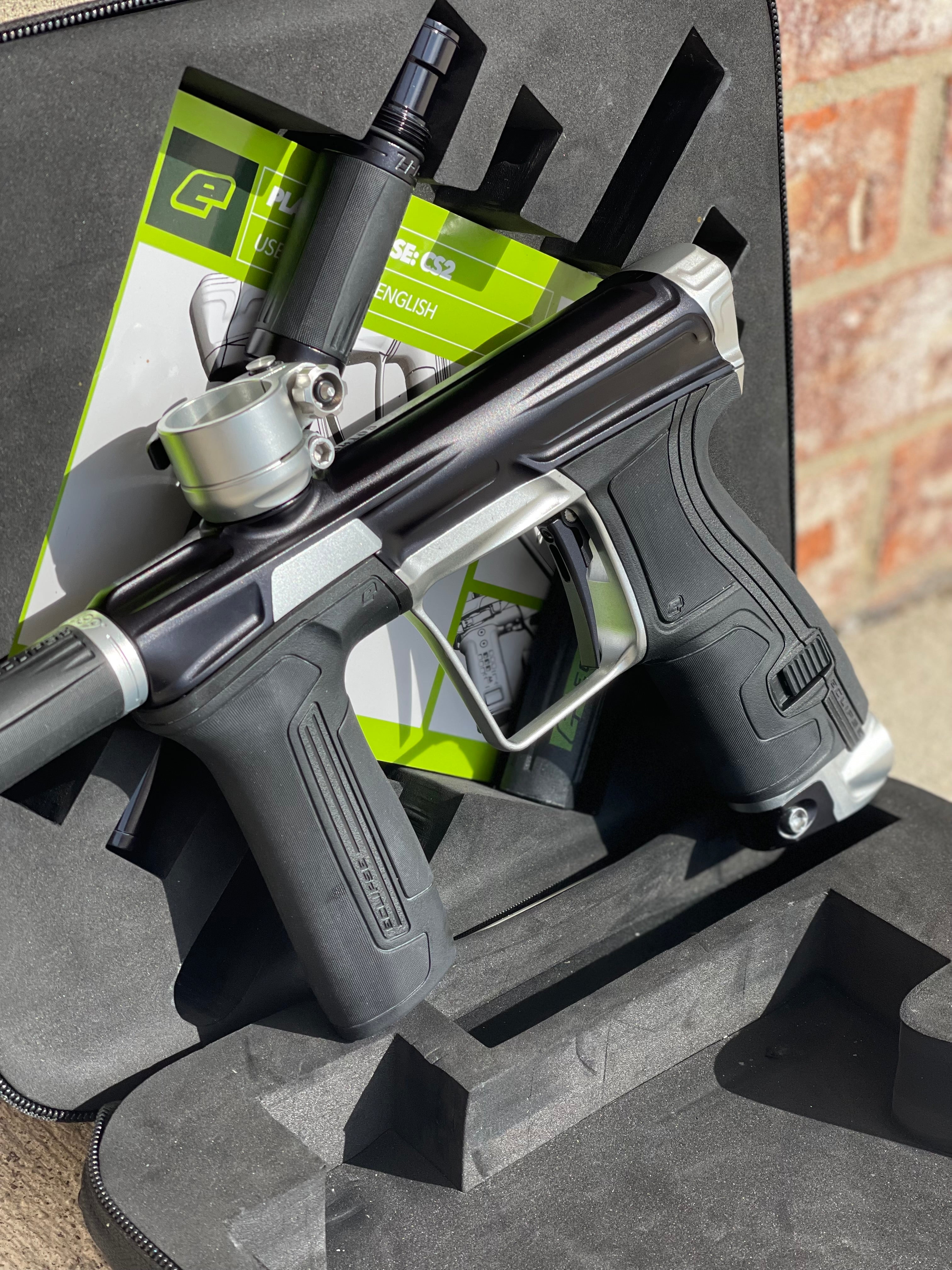 Used Planet Eclipse CS2 Paintball Gun - Black / Silver - Image 4