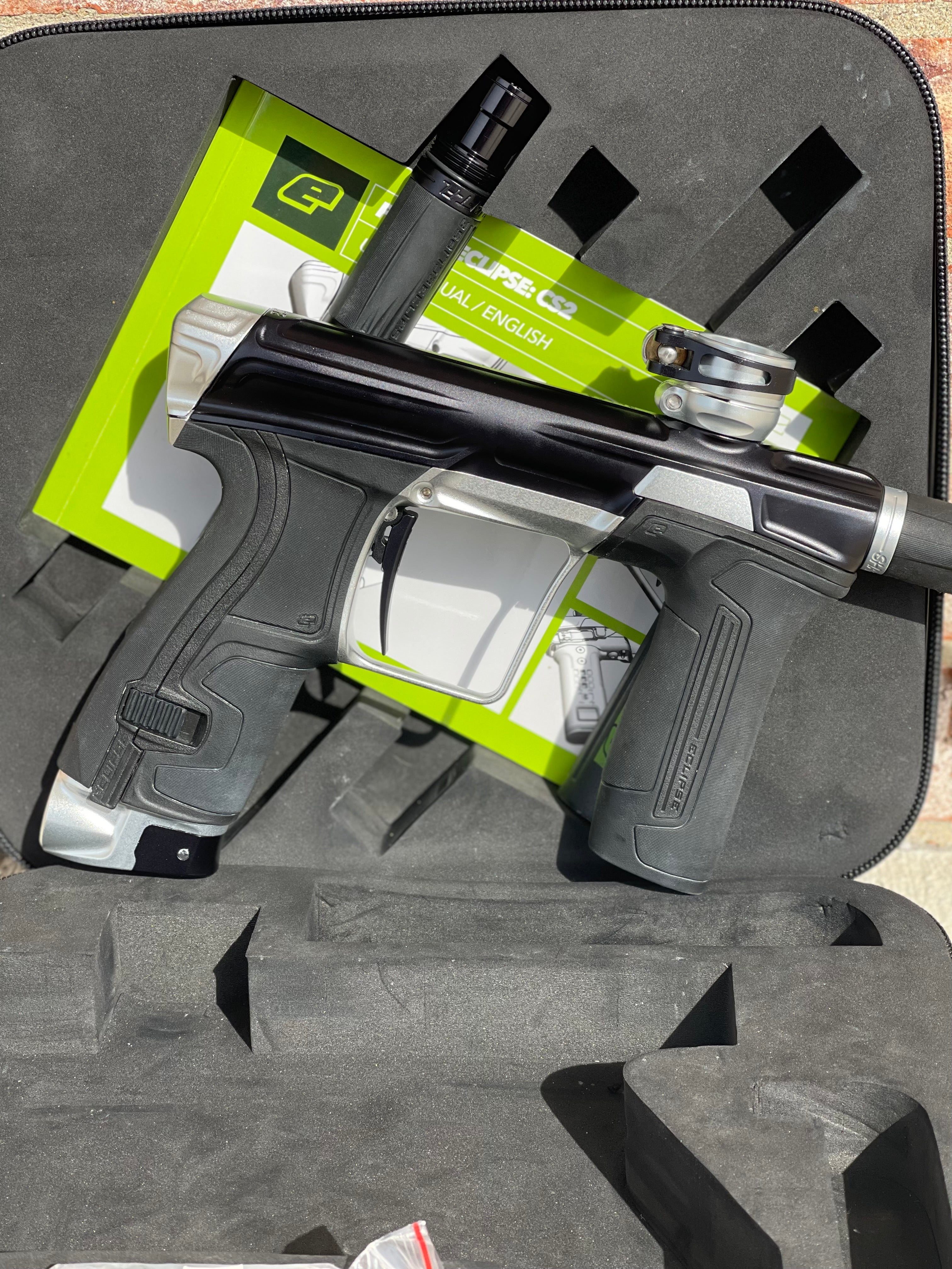 Used Planet Eclipse CS2 Paintball Gun - Black / Silver - Image 5