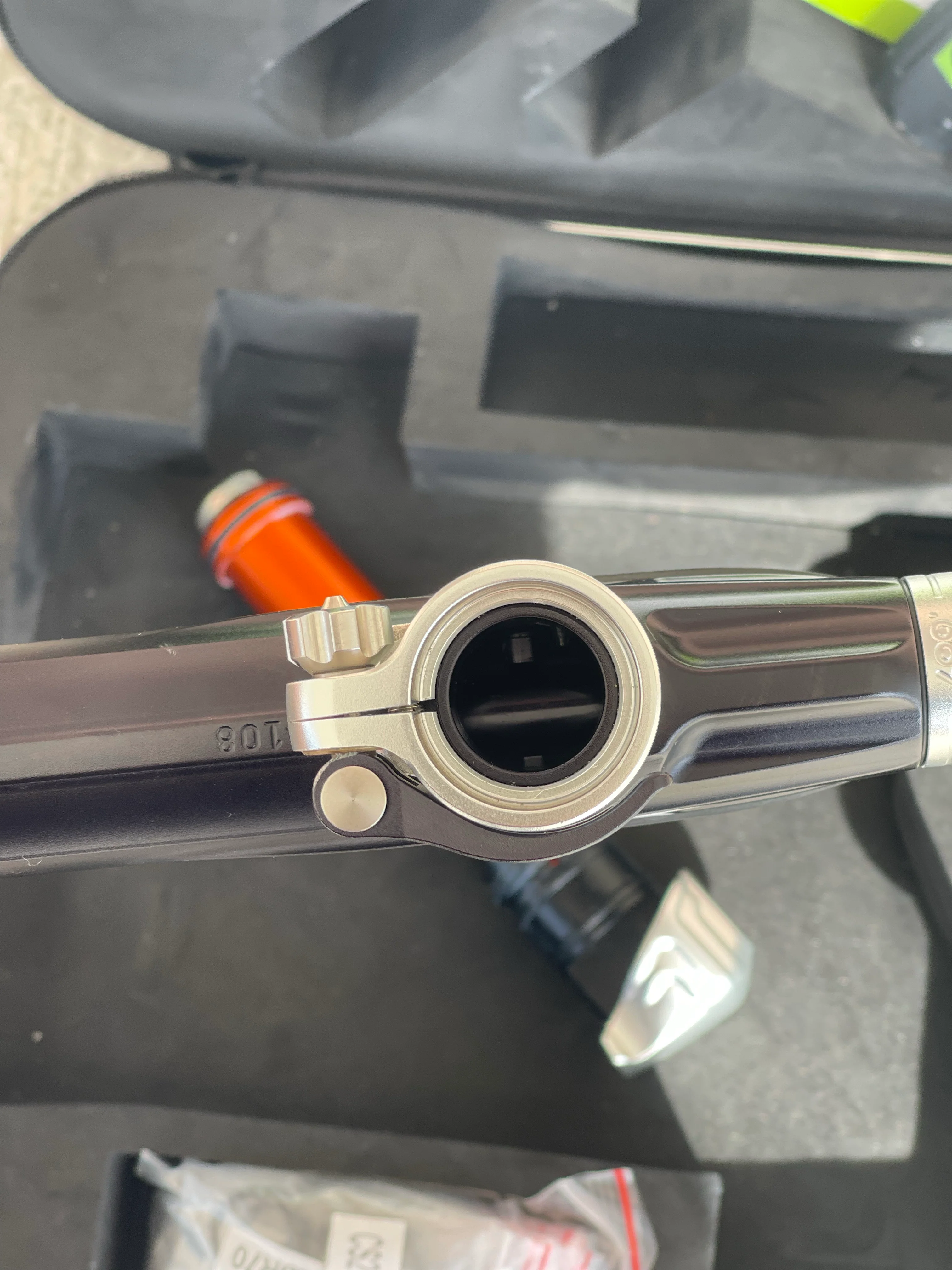 Used Planet Eclipse CS2 Paintball Gun - Black / Silver - Image 9