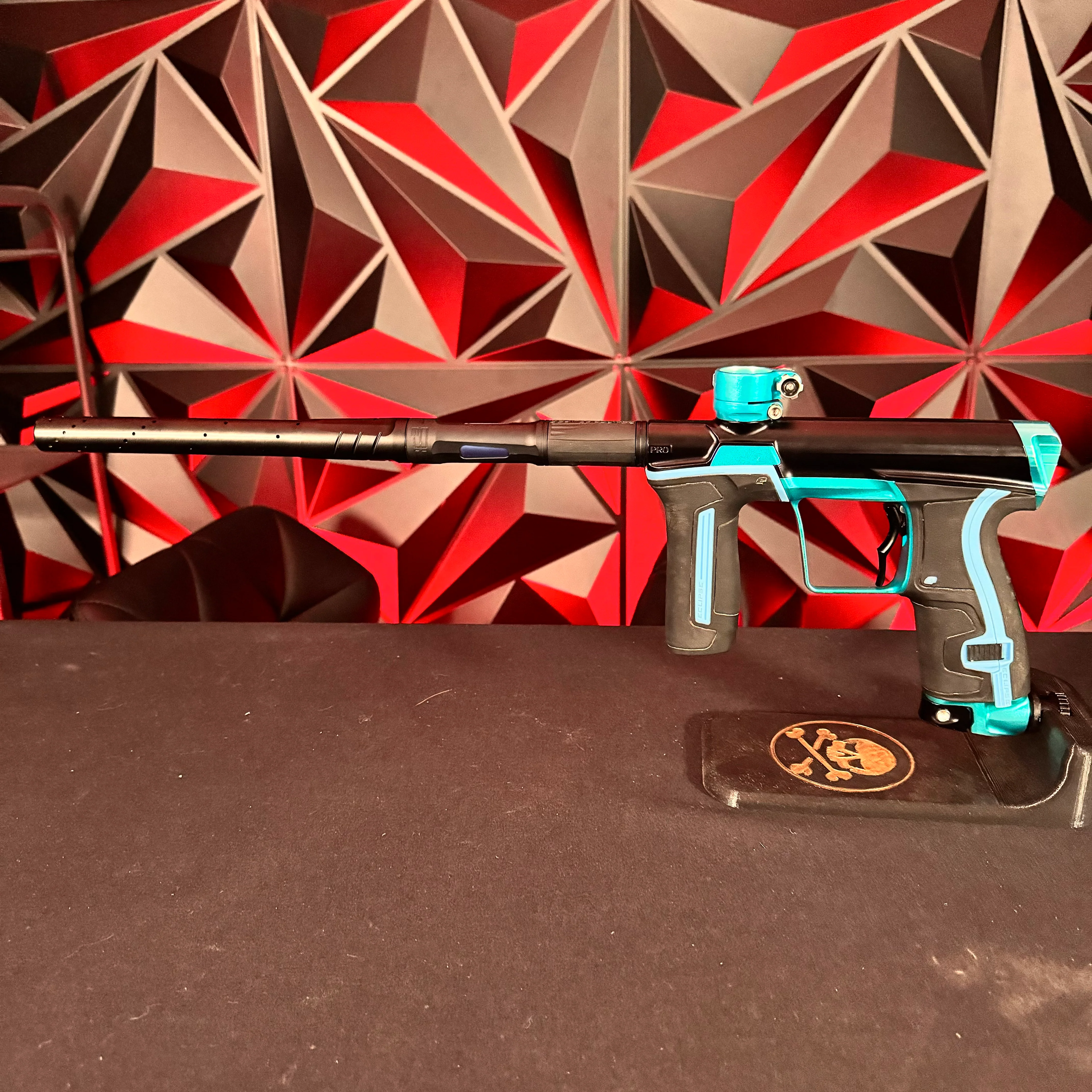 Used Planet Eclipse CS2 Pro Paintball Gun - Black / Teal - Image 7