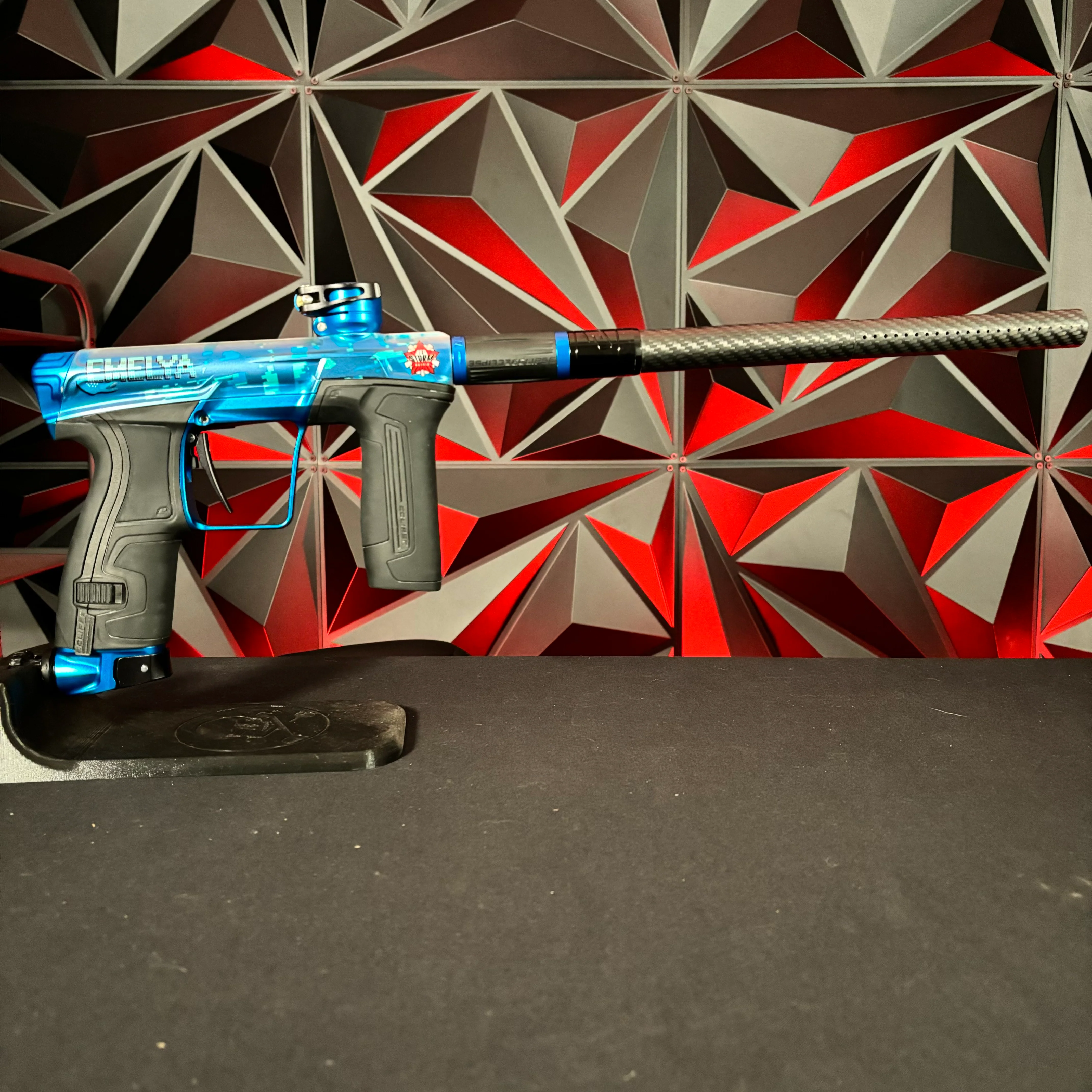 Used Planet Eclipse CS2 Paintball Gun - LE Emelya w/ 2 FL Inserts & Deuce Trigger - Image 6