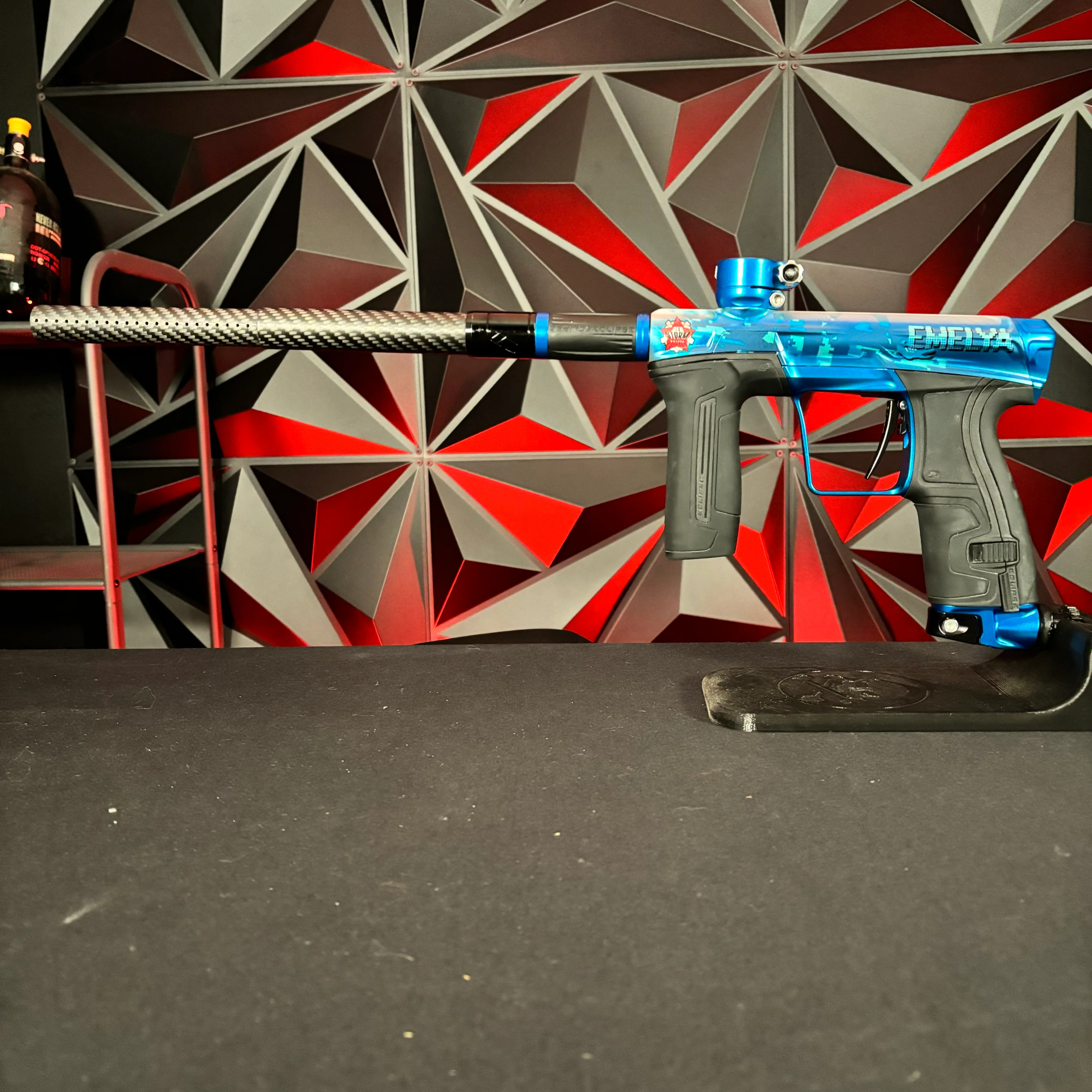 Used Planet Eclipse CS2 Paintball Gun - LE Emelya w/ 2 FL Inserts & Deuce Trigger - Image 7