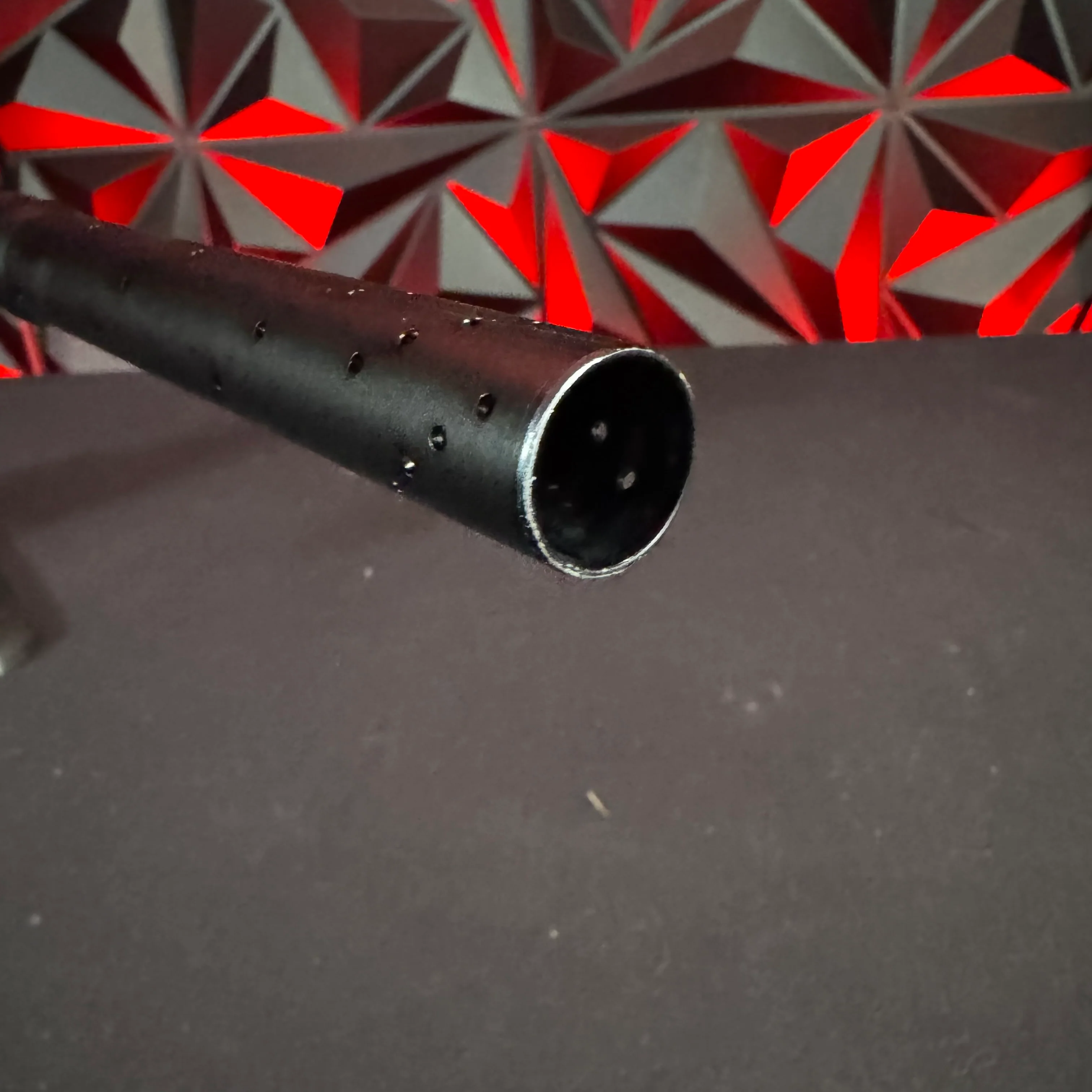 Used Planet Eclipse CS2 Paintball Gun - Custom Red/Pewter Scratch Anno w/ Infamous Deuce Trigger & 3 FL Backs - Image 10