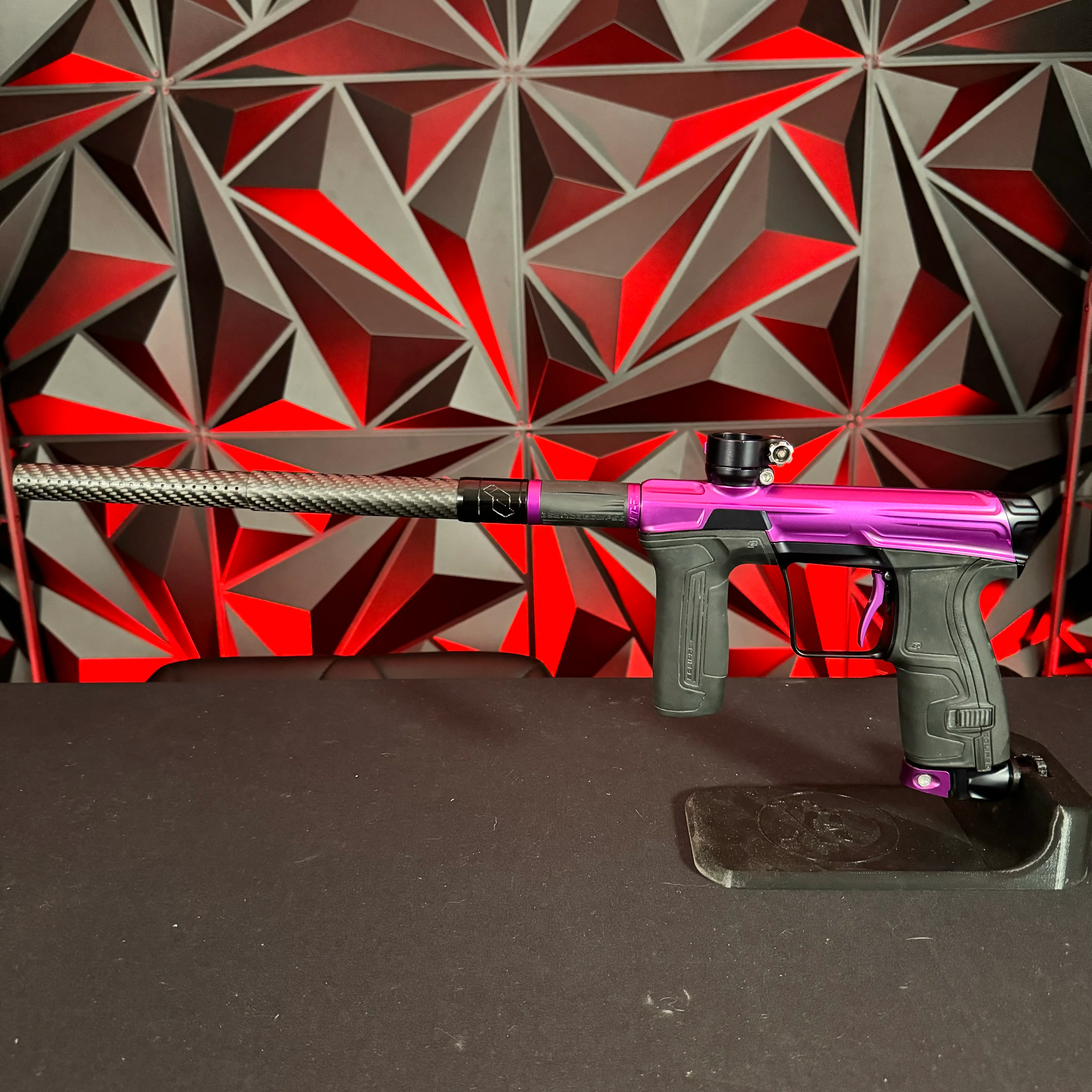 Used Planet Eclipse CS2 Paintball Gun - Dust Purple/Black w/ Scythe Trigger - Image 7